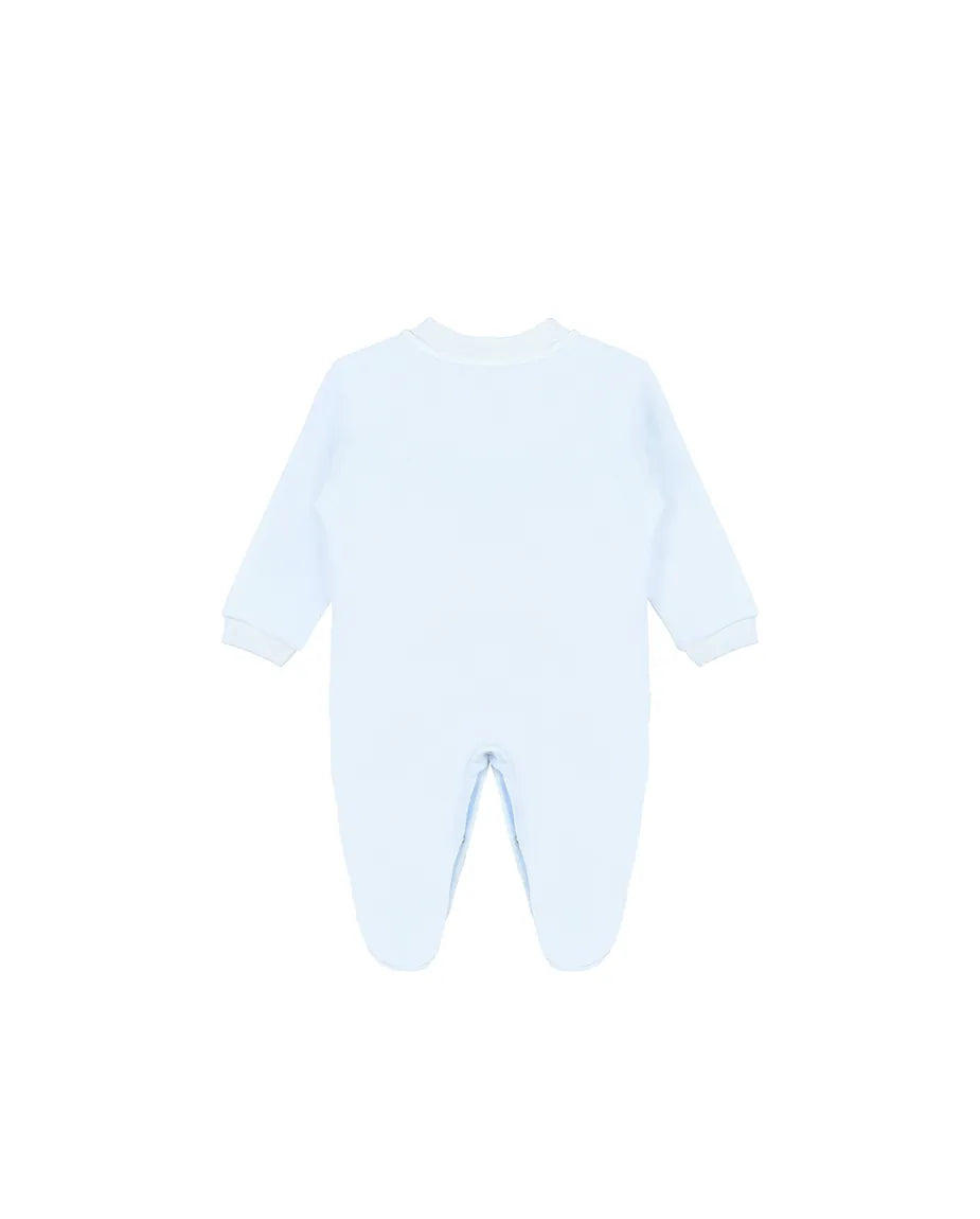 Newborn 3-Piece Cotton Jeweled Crown Layette Set