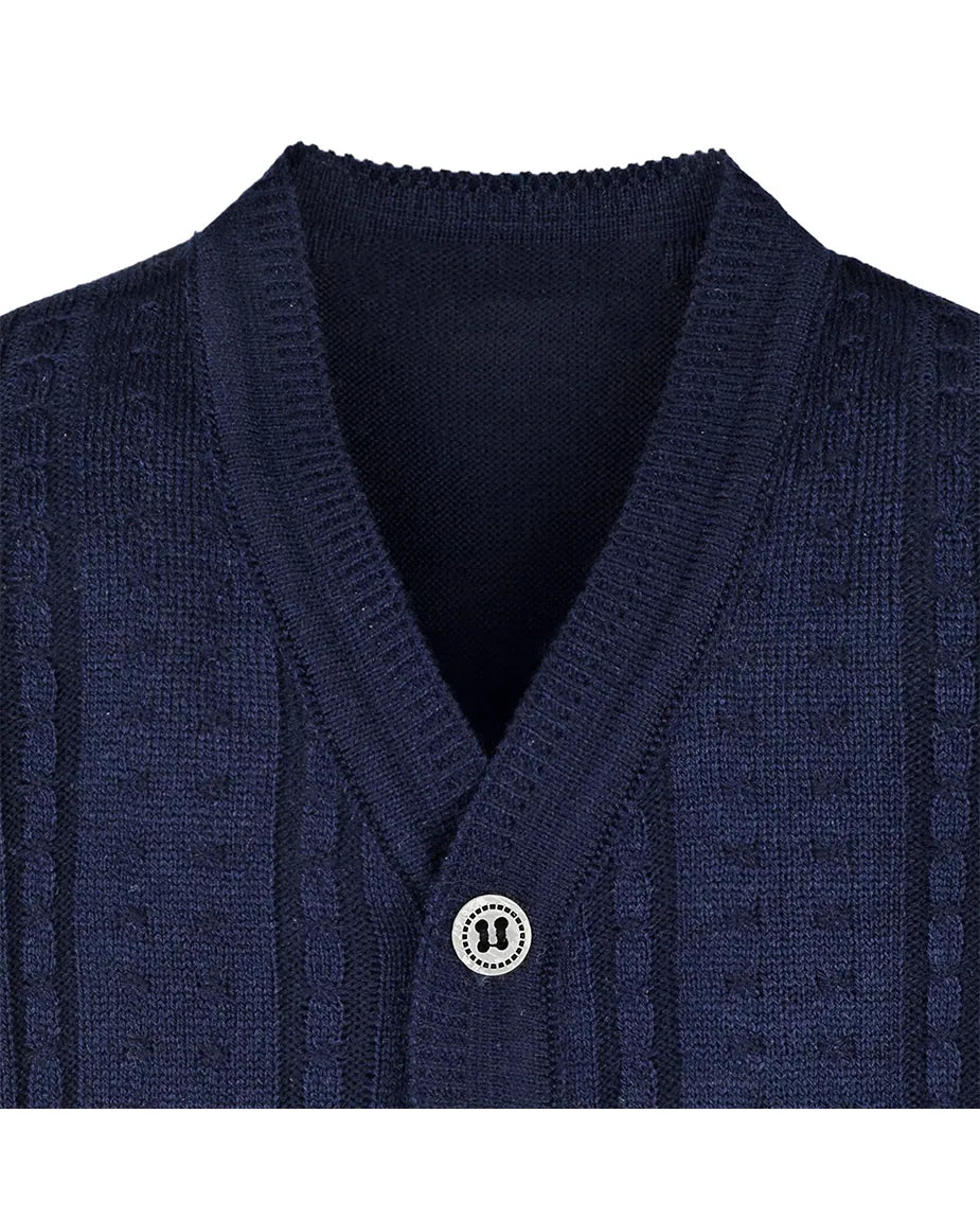 Baby Cable-Knit Button Down Cardigan Sweater