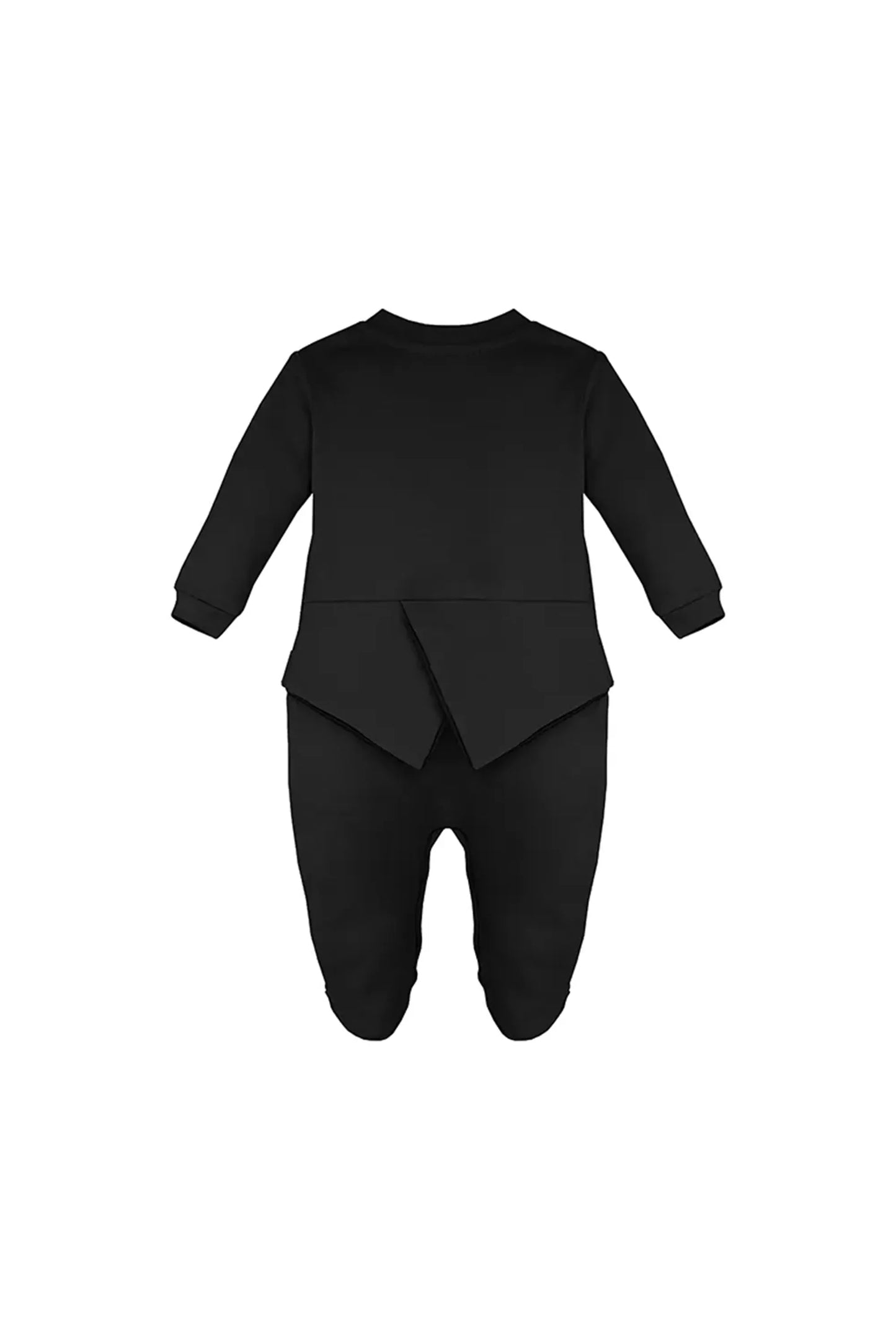 Baby Boy Footie Tuxedo Outfit with Bow Tie for Christmas Holidays - The Perfect Gentleman Look