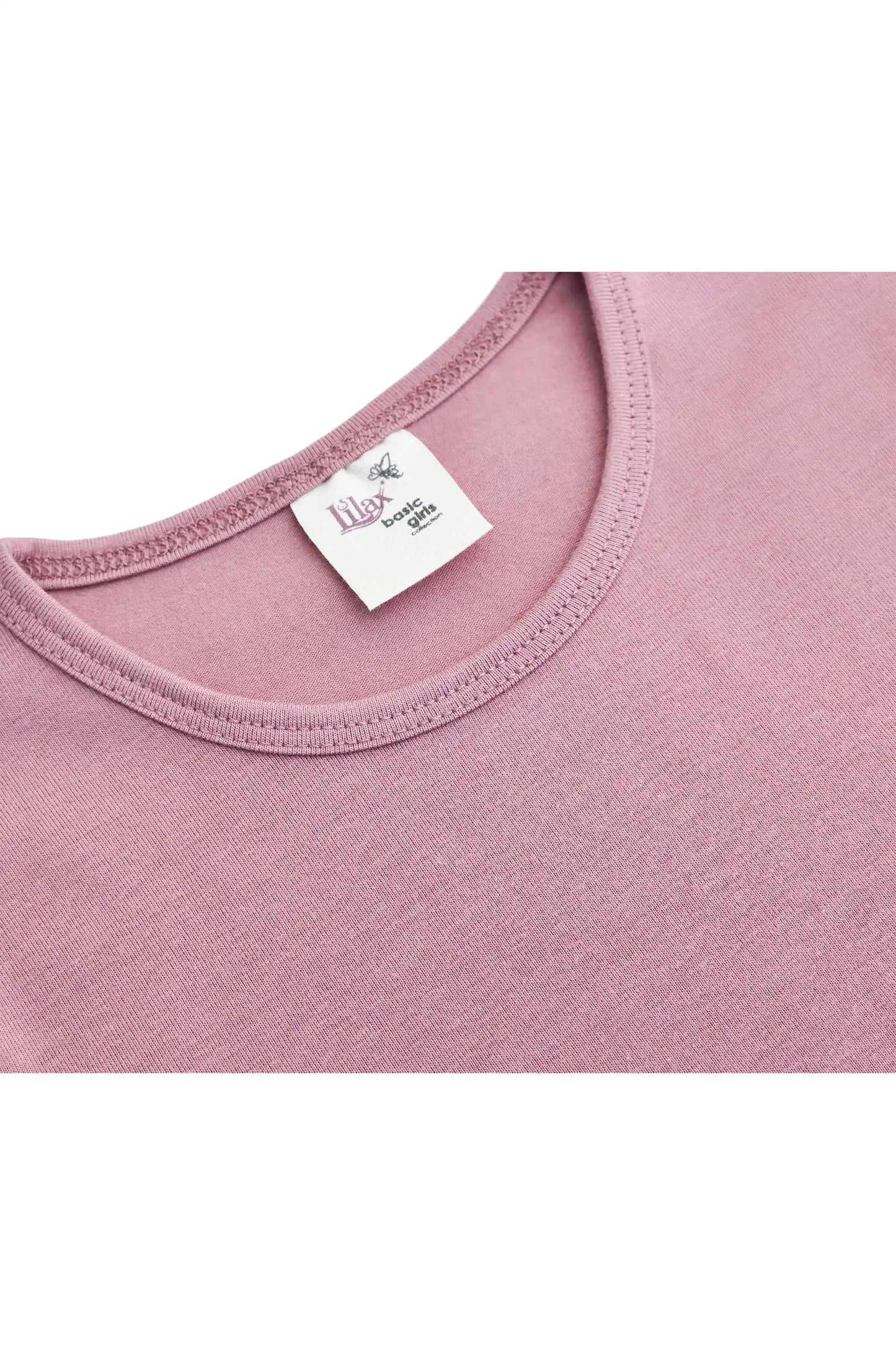 Baby Girls' Basic T-Shirt Short Sleeve Crewneck Tee