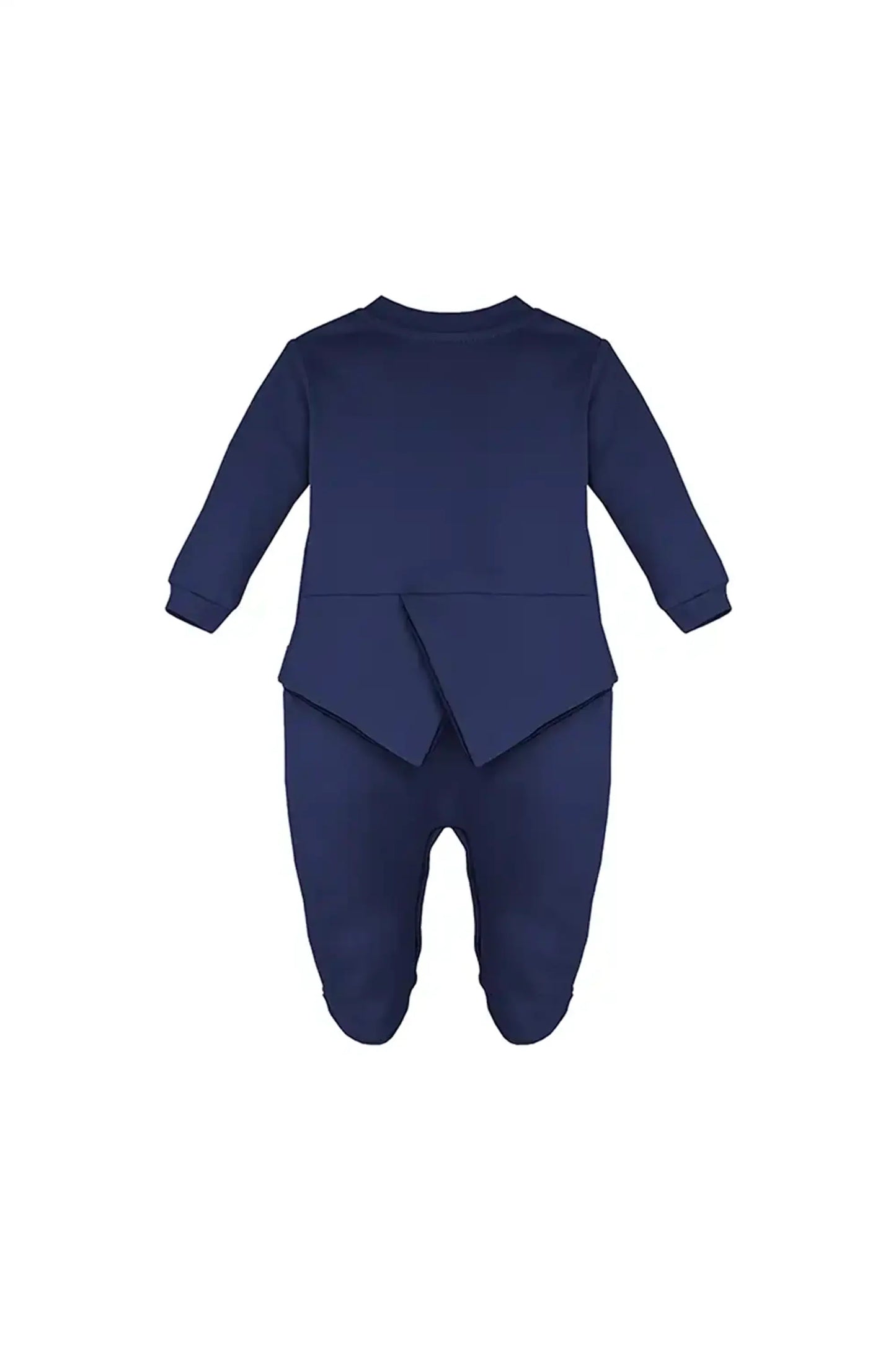 Baby Boy Footie Tuxedo Outfit with Bow Tie for Christmas Holidays - The Perfect Gentleman Look