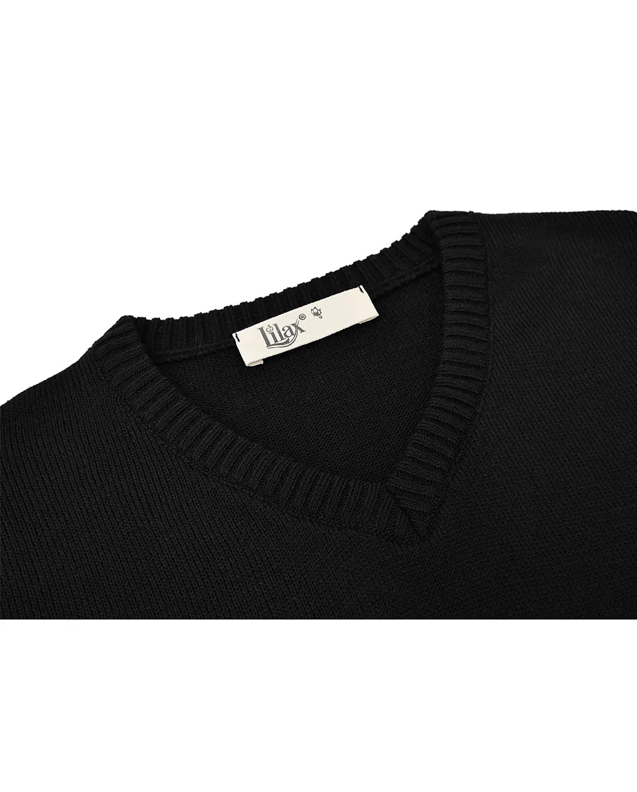 Toddler & Little Boys Classic V-Neck Knit Sweater