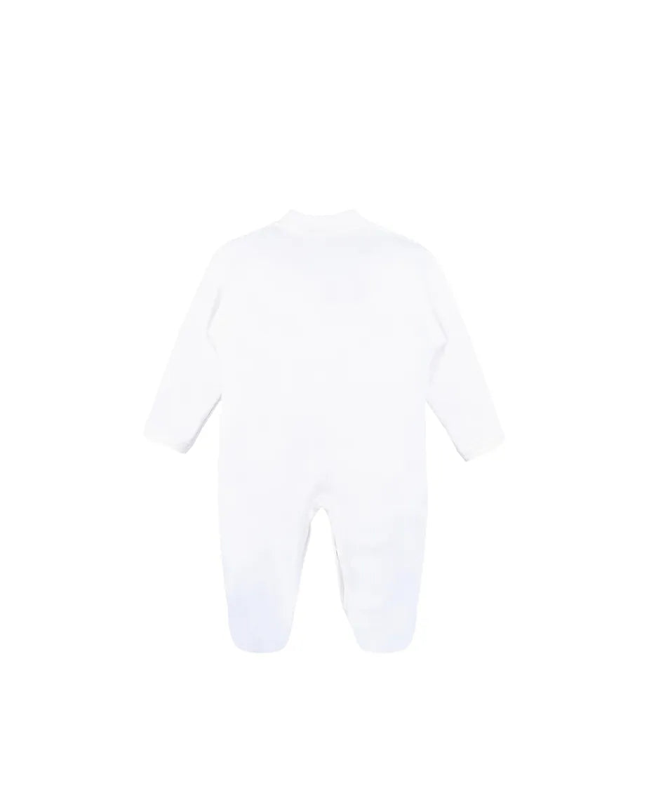 Newborn 3-Piece Cotton Jeweled Crown Layette Set