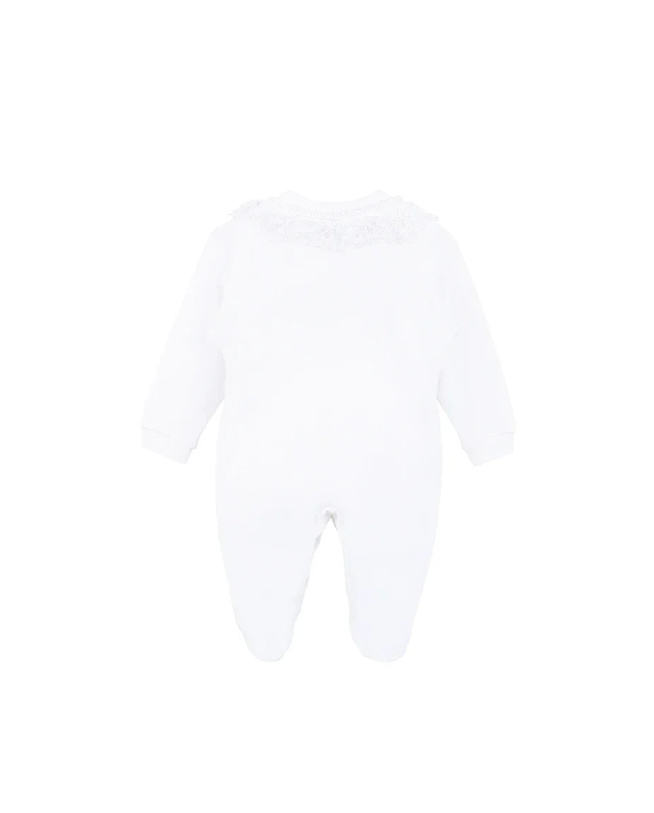 Jeweled Crown Layette Gift Set for Baby Girls: 3 Pieces