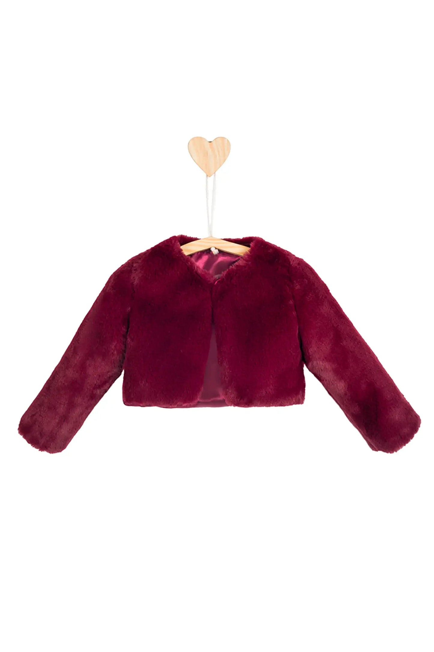 Girls' Bolero Cozy Faux Fur Jacket Shrug