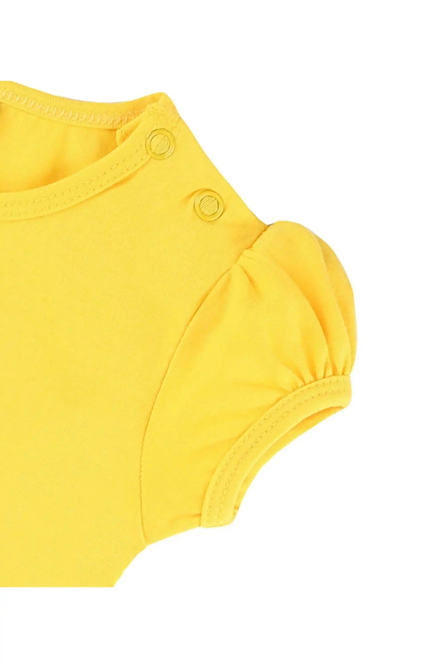Baby Girls' Basic T-Shirt Short Sleeve Crewneck Tee