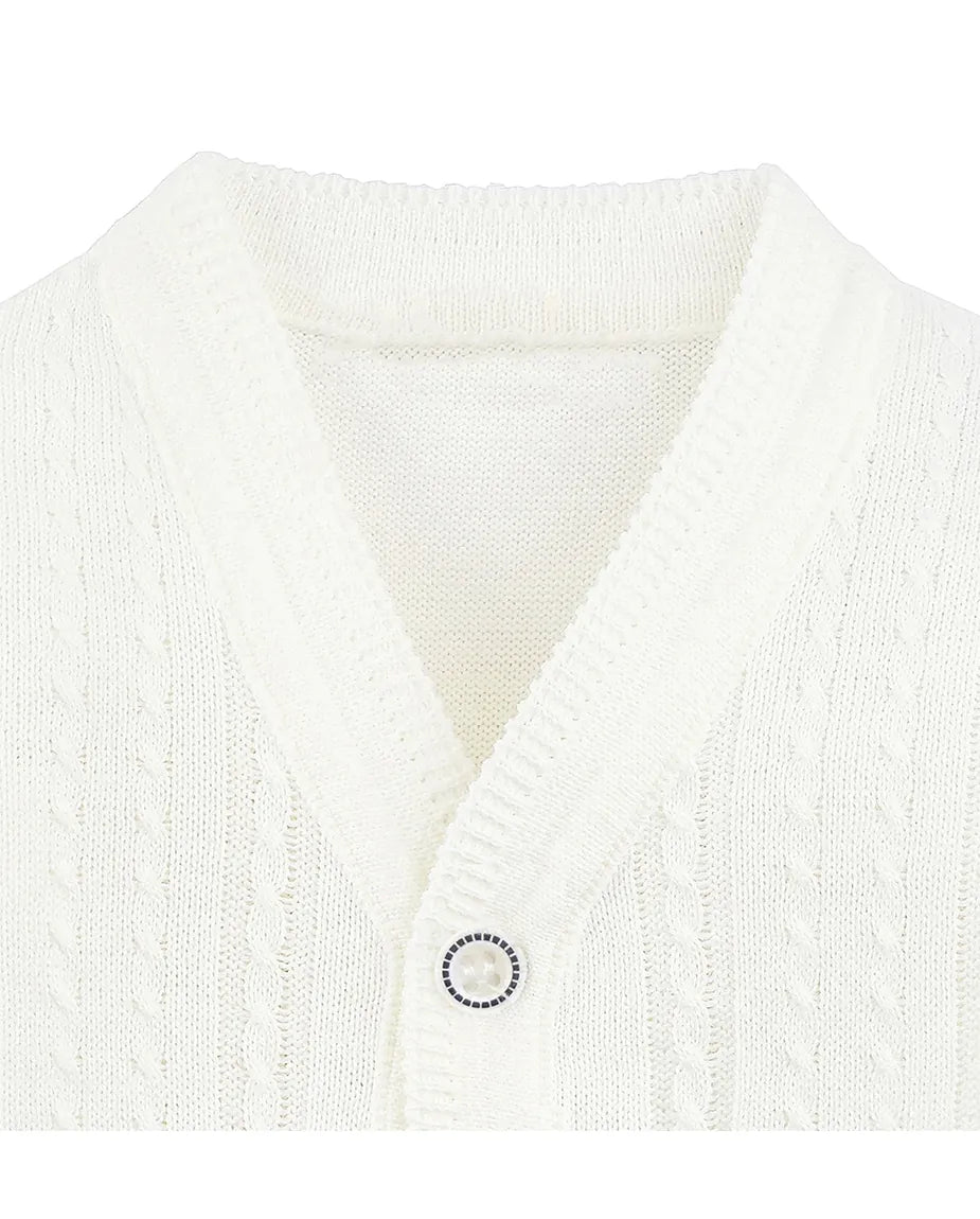 Baby Cable-Knit Button Down Cardigan Sweater