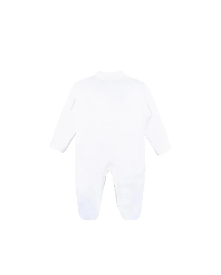 Newborn 3-Piece Cotton Jeweled Crown Layette Set