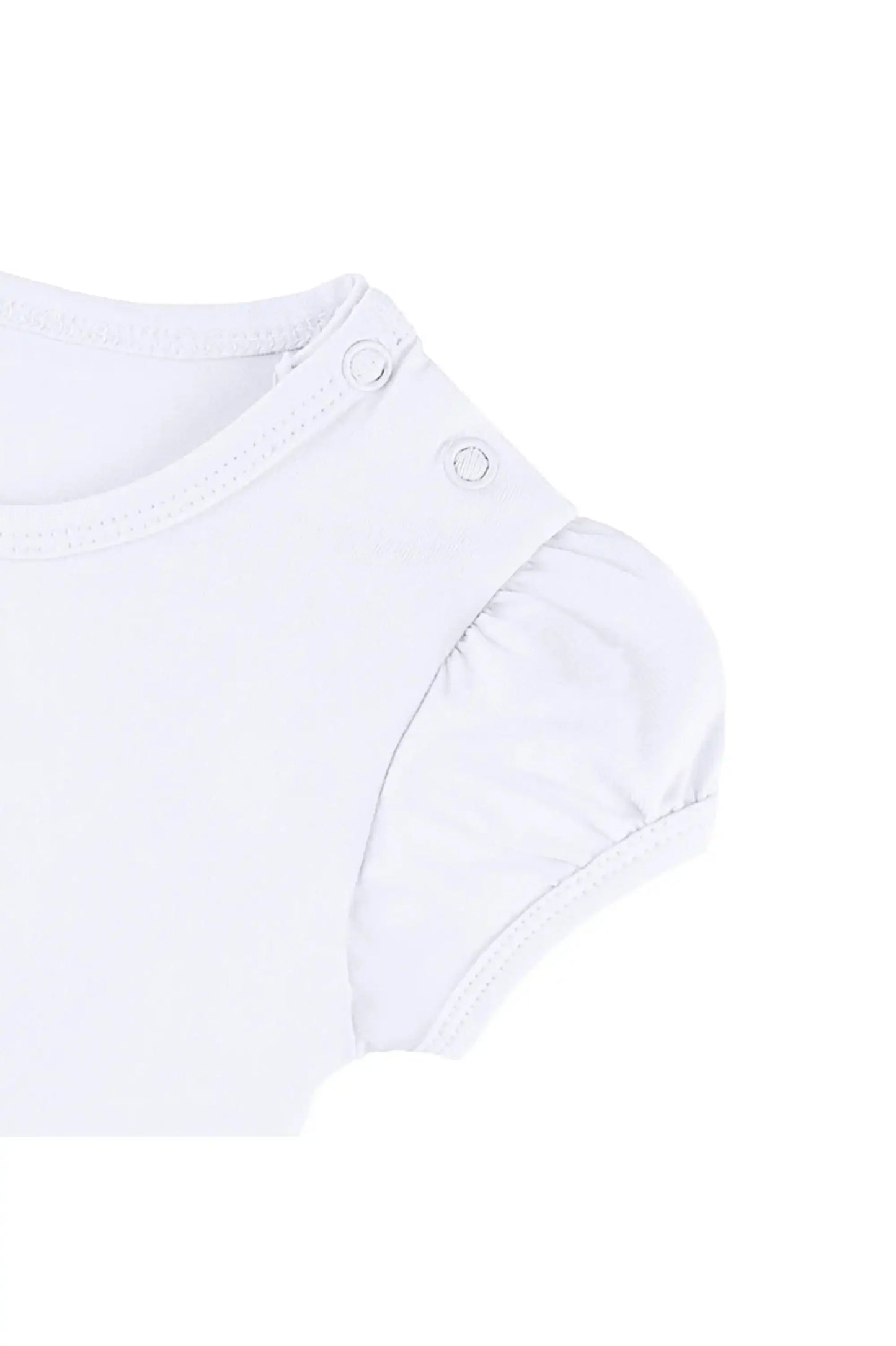 Baby Girls' Basic T-Shirt Short Sleeve Crewneck Tee