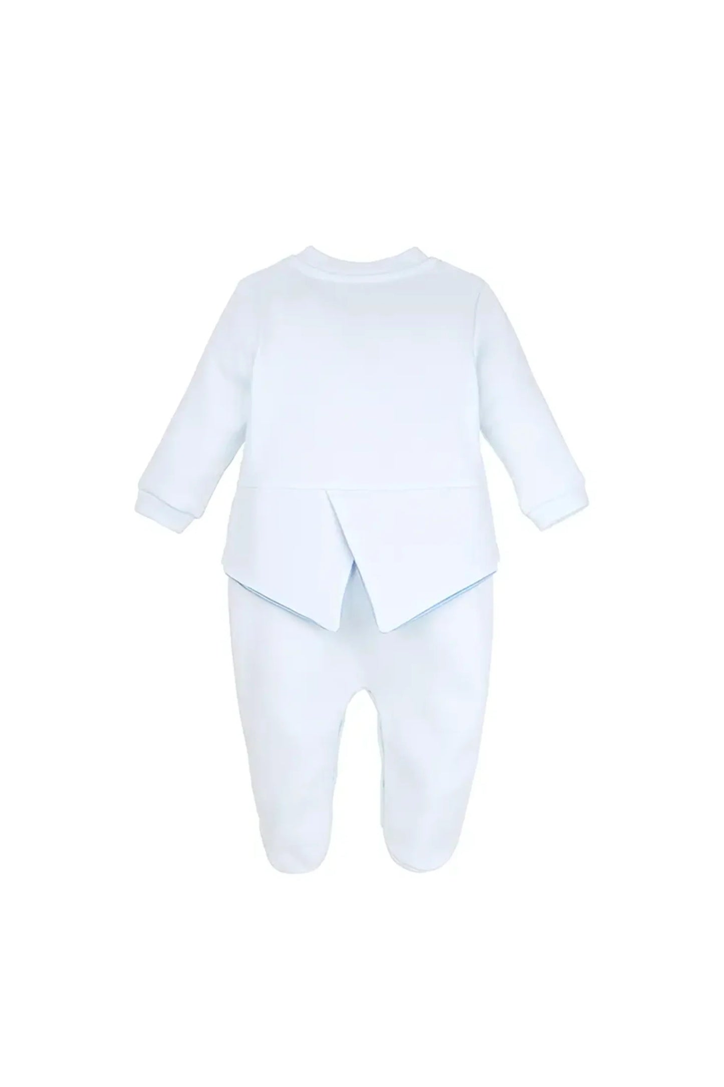 Baby Boy Footie Tuxedo Outfit with Bow Tie for Christmas Holidays - The Perfect Gentleman Look