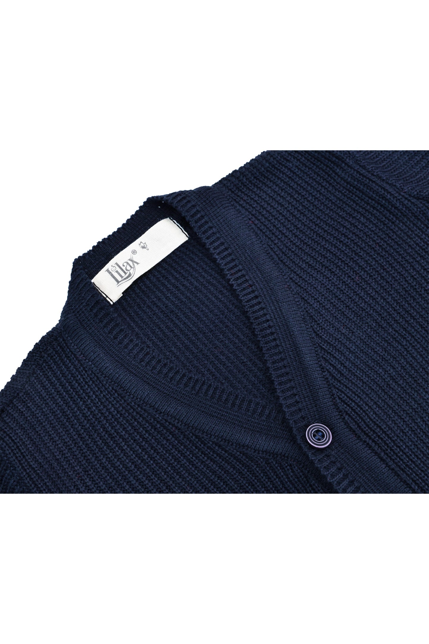 Boys' ribbed knit v-neck four buttoned cardigan; perfect for baby boy clothes & christmas gift ideas