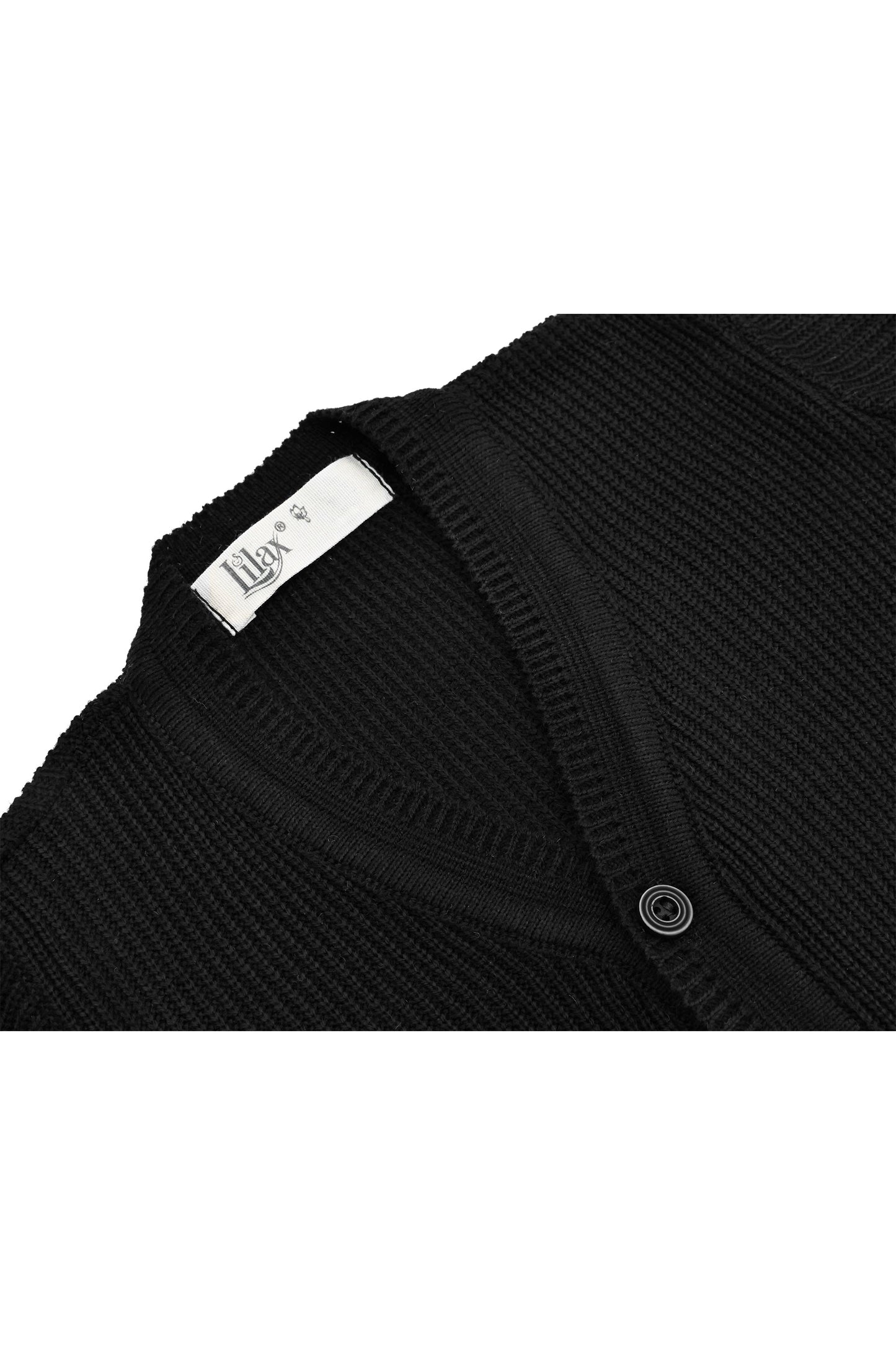 Boys' ribbed knit v-neck four buttoned cardigan; perfect for baby boy clothes & christmas gift ideas