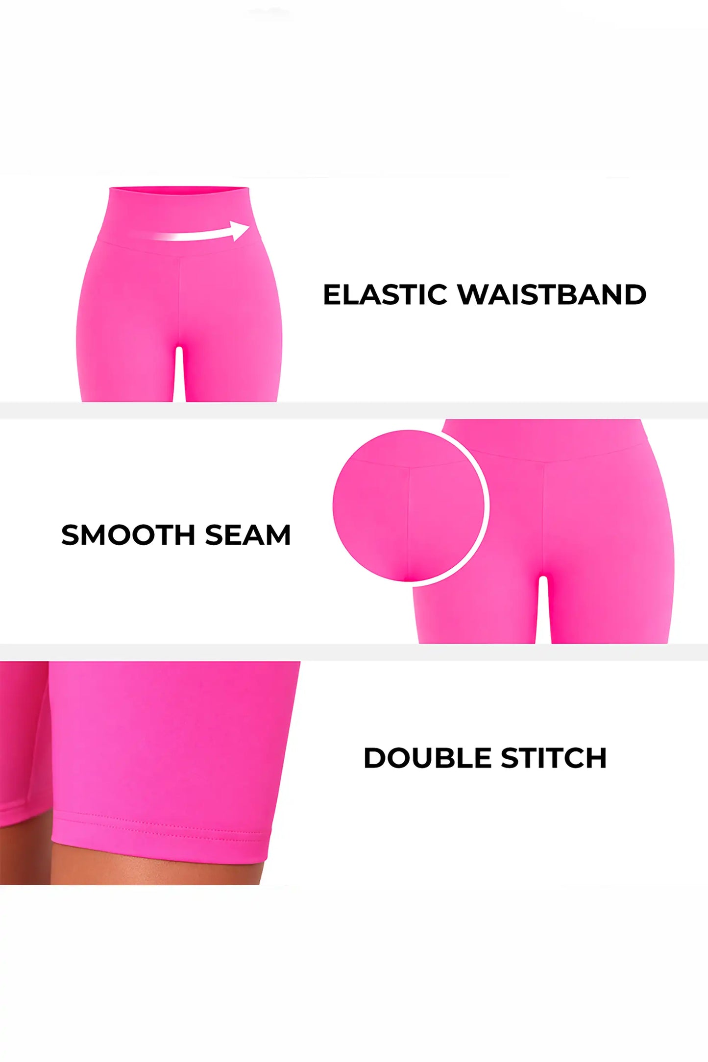 Girls High Waist Biker Shorts — Premium Soft 4-Way Stretch Yoga & Dance Athletic Shorts