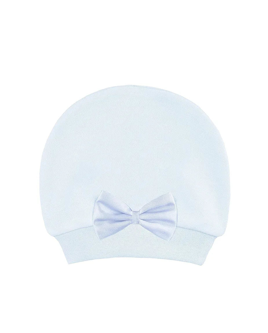 Newborn 3-Piece Cotton Jeweled Crown Layette Set
