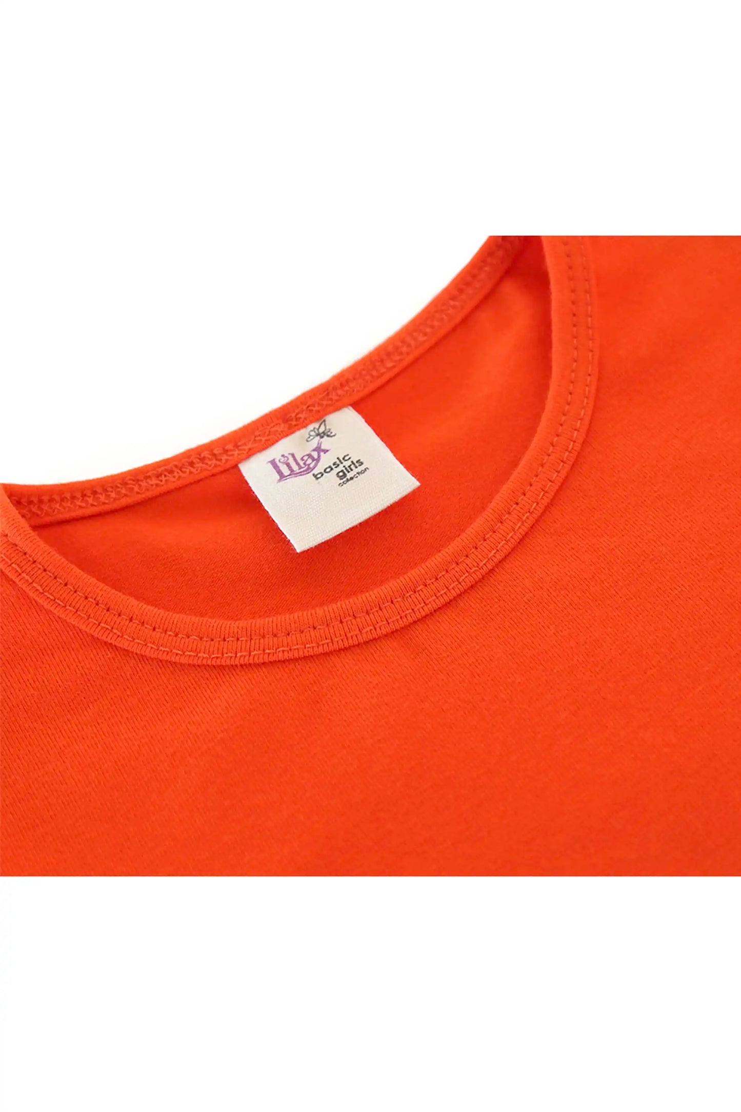Baby Girls' Basic T-Shirt Short Sleeve Crewneck Tee