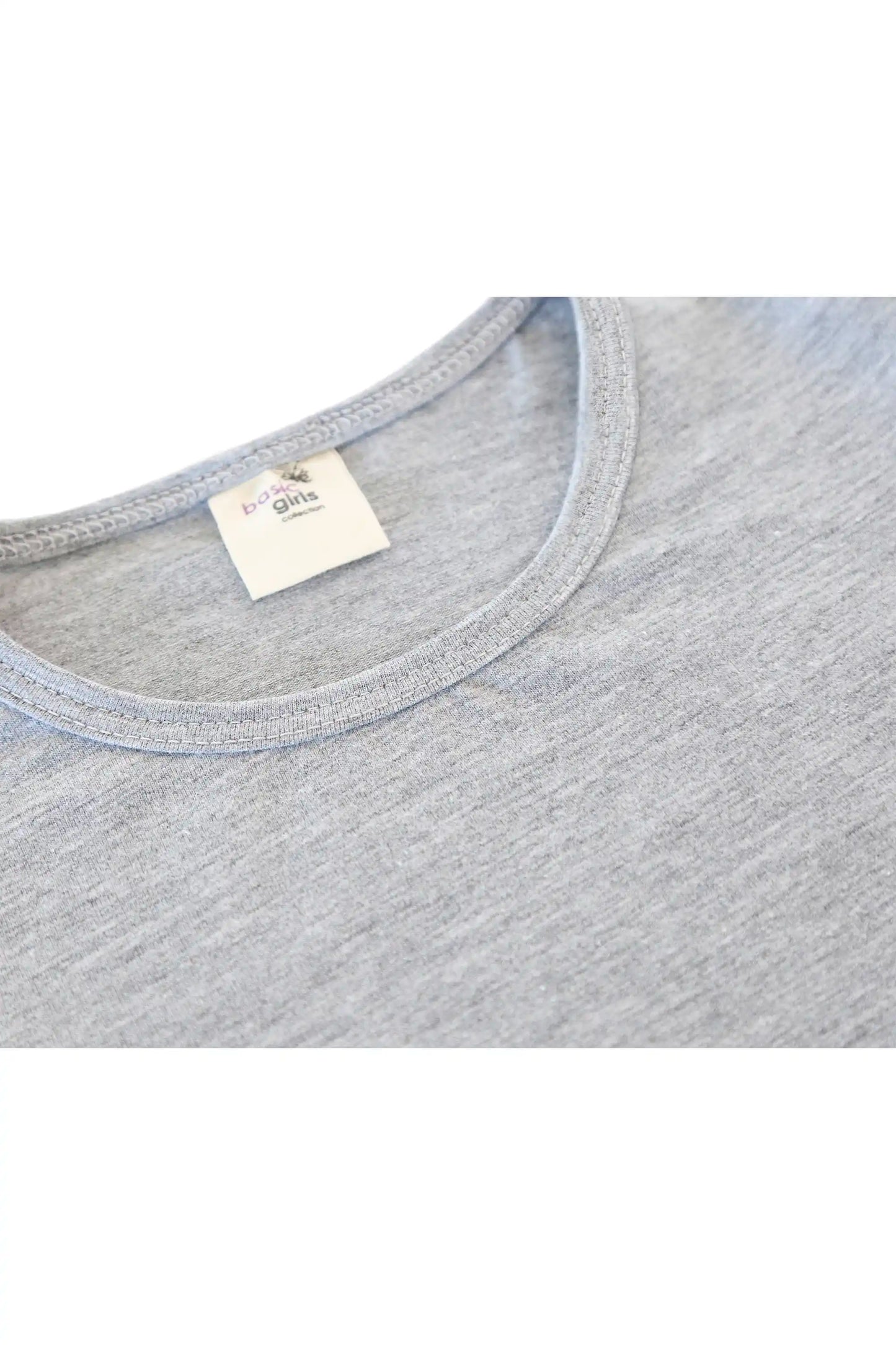 Baby Girls' Basic T-Shirt Short Sleeve Crewneck Tee