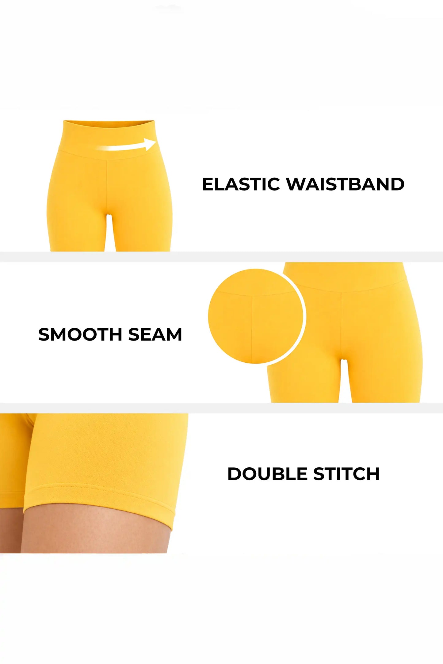 Girls High Waist Biker Shorts — Premium Soft 4-Way Stretch Yoga & Dance Athletic Shorts