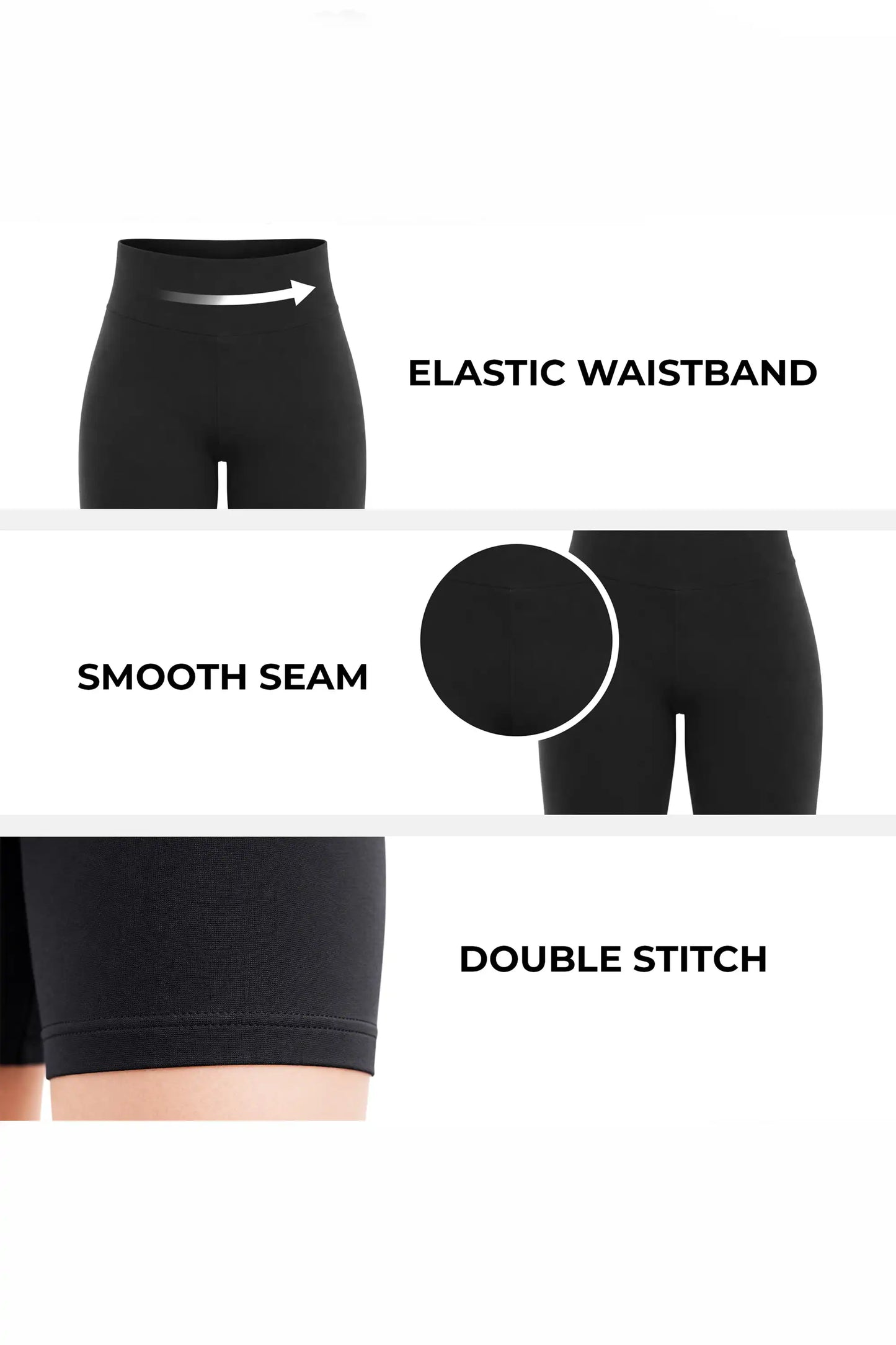 Girls High Waist Biker Shorts — Premium Soft 4-Way Stretch Yoga & Dance Athletic Shorts