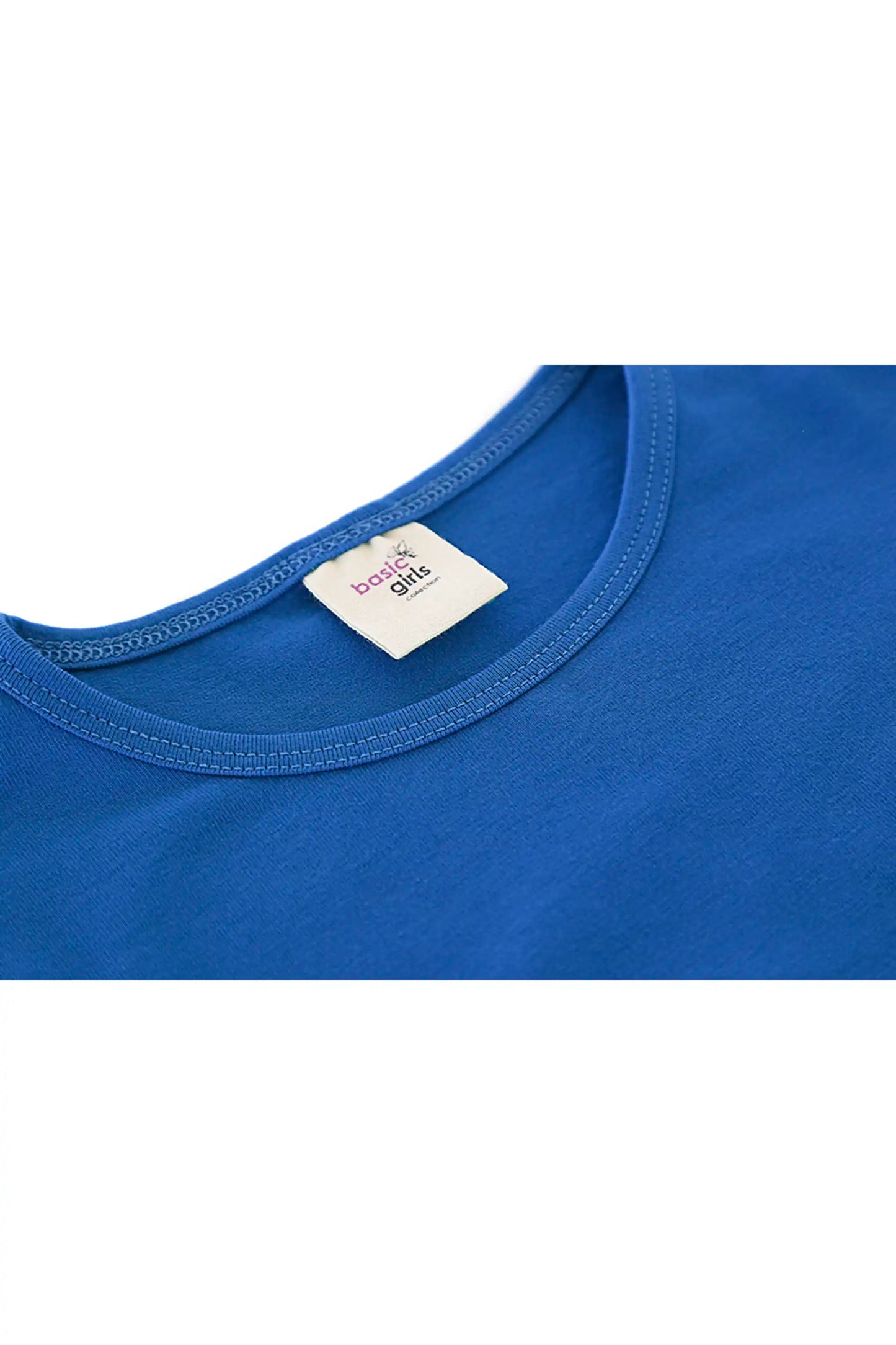 Baby Girls' Basic T-Shirt Short Sleeve Crewneck Tee