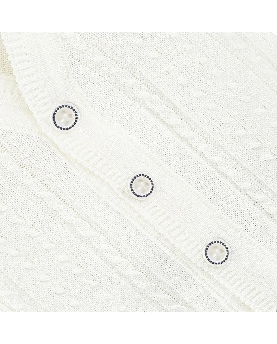 Baby Cable-Knit Button Down Cardigan Sweater