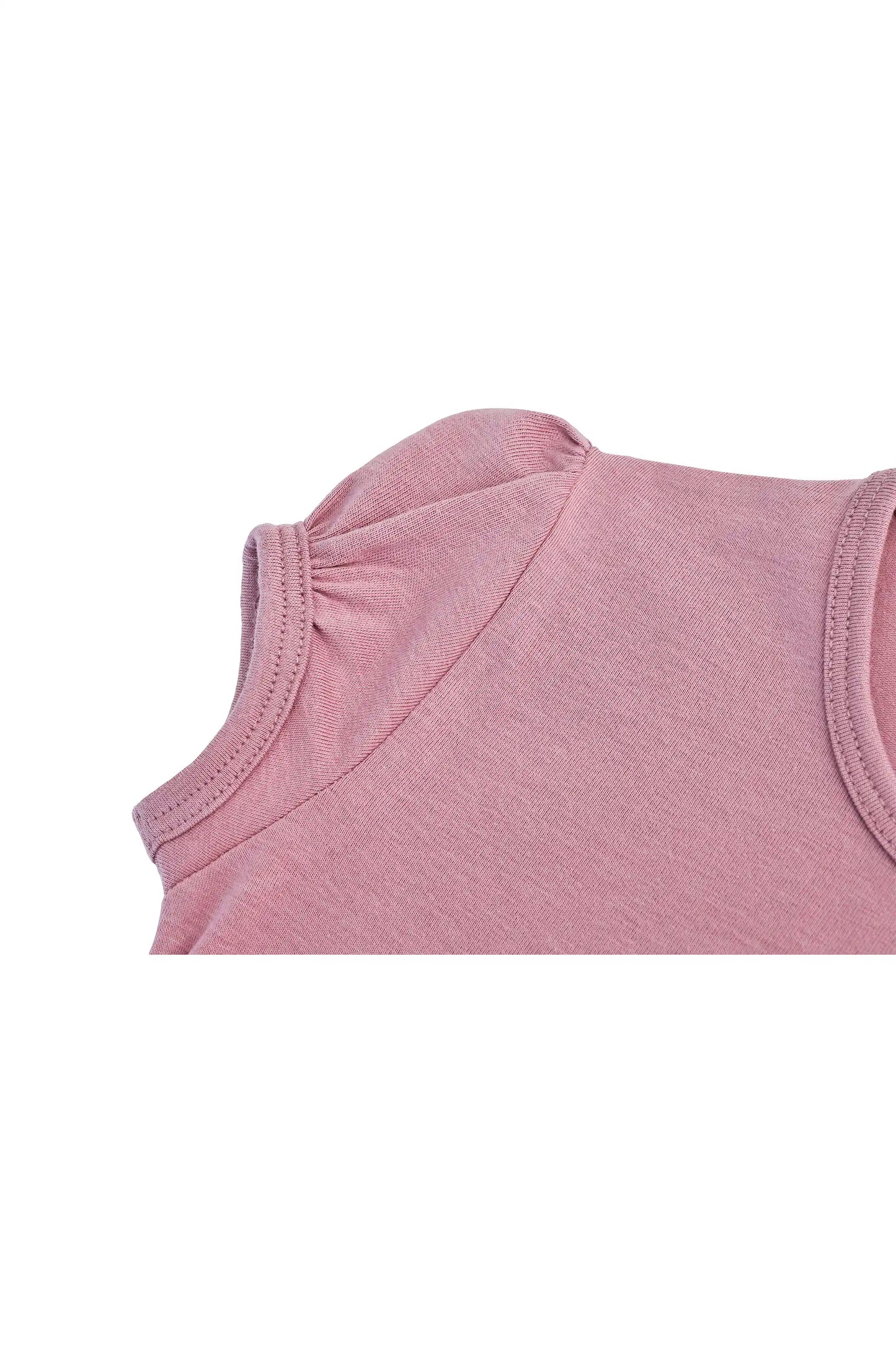Baby Girls' Basic T-Shirt Short Sleeve Crewneck Tee