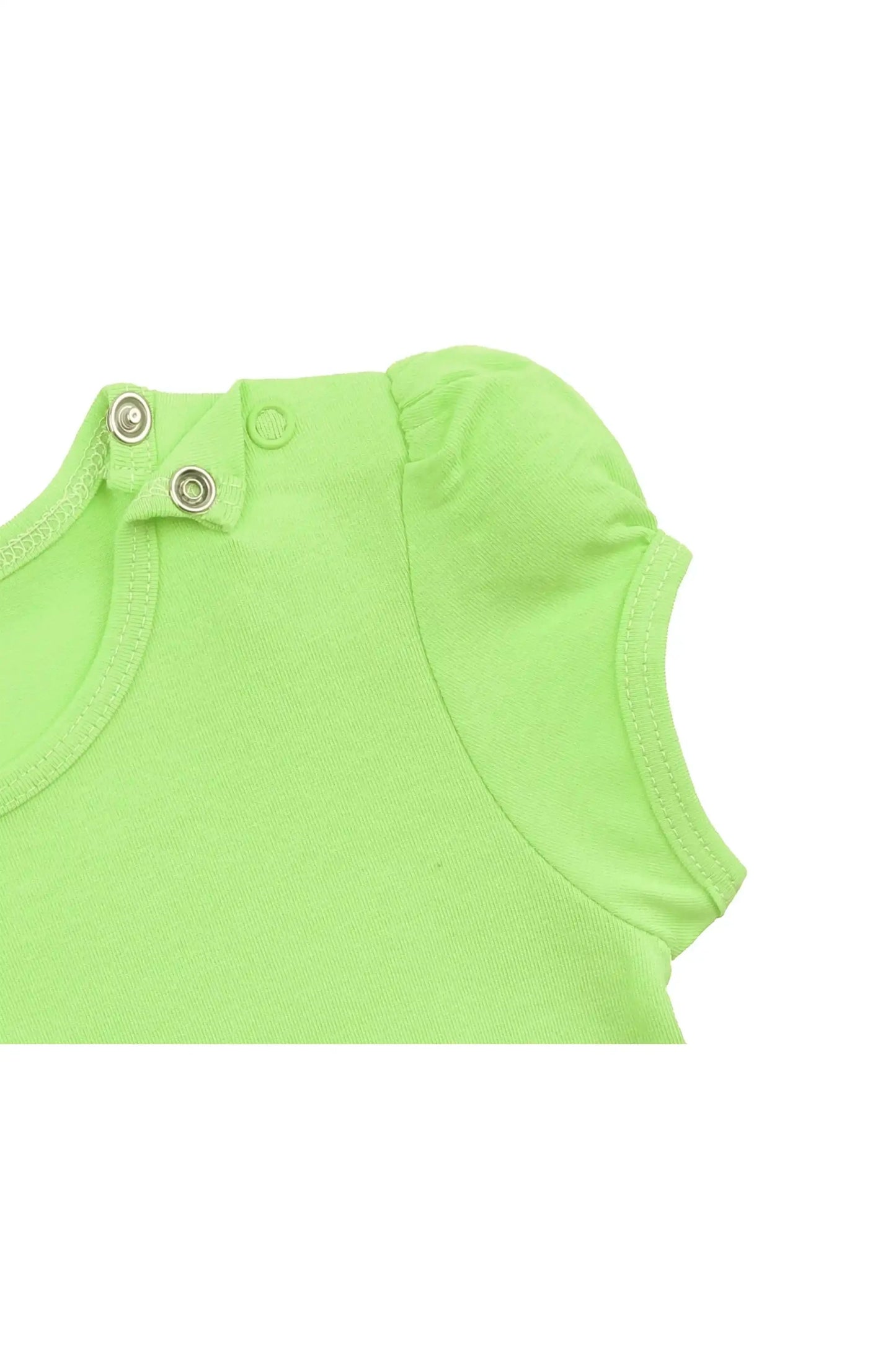 Baby Girls' Basic T-Shirt Short Sleeve Crewneck Tee