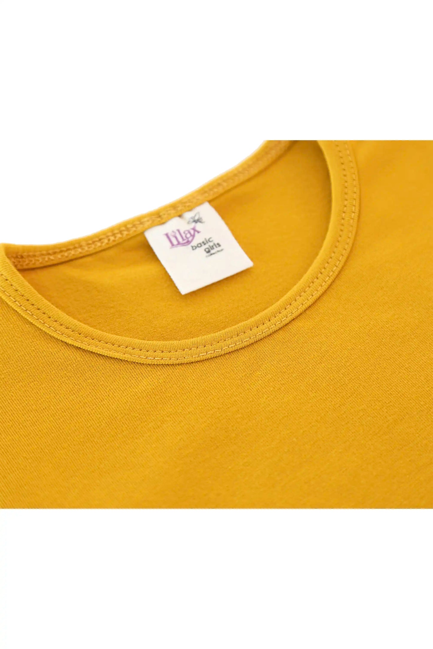 Baby Girls' Basic T-Shirt Short Sleeve Crewneck Tee