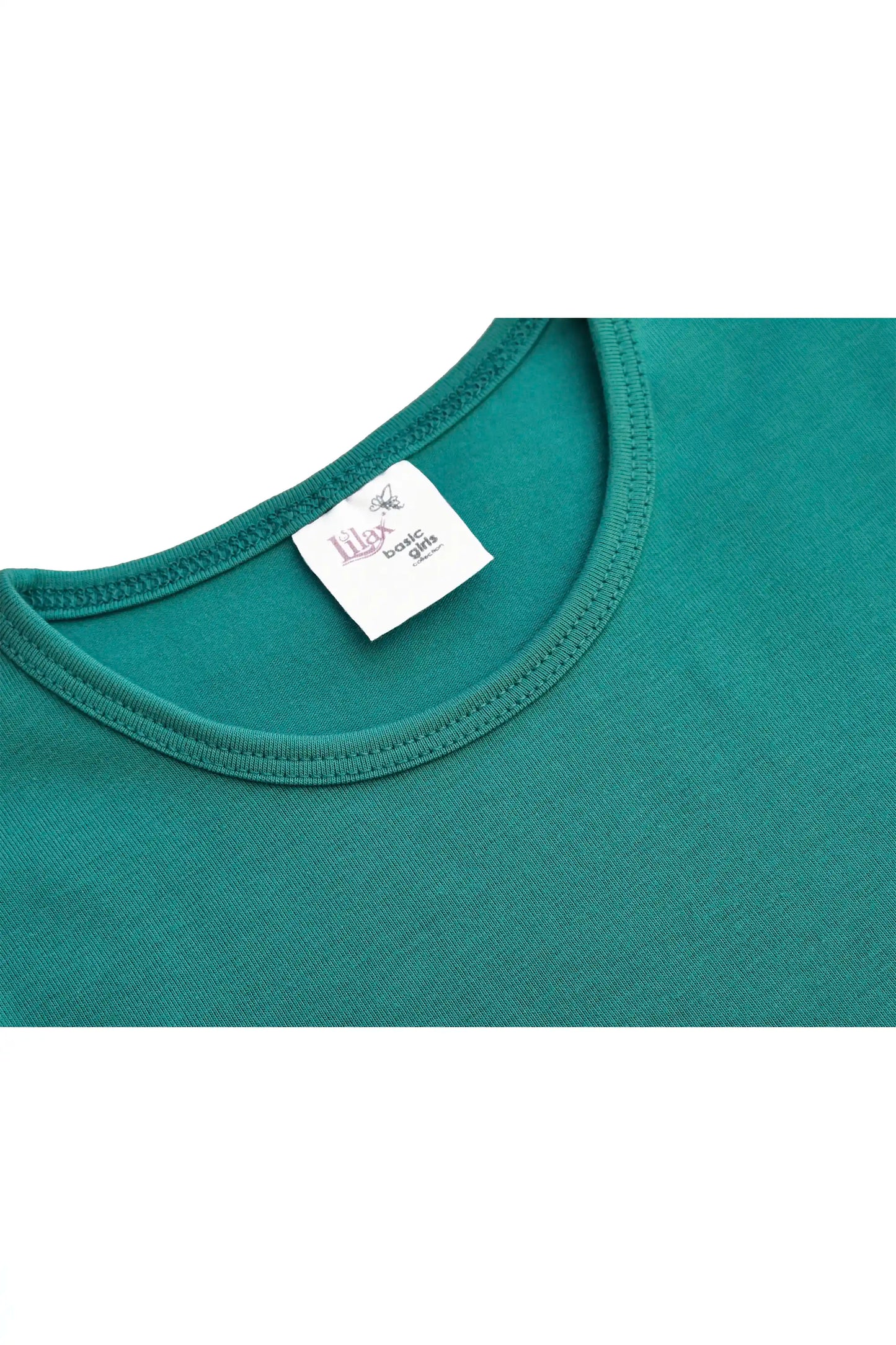 Baby Girls' Basic T-Shirt Short Sleeve Crewneck Tee