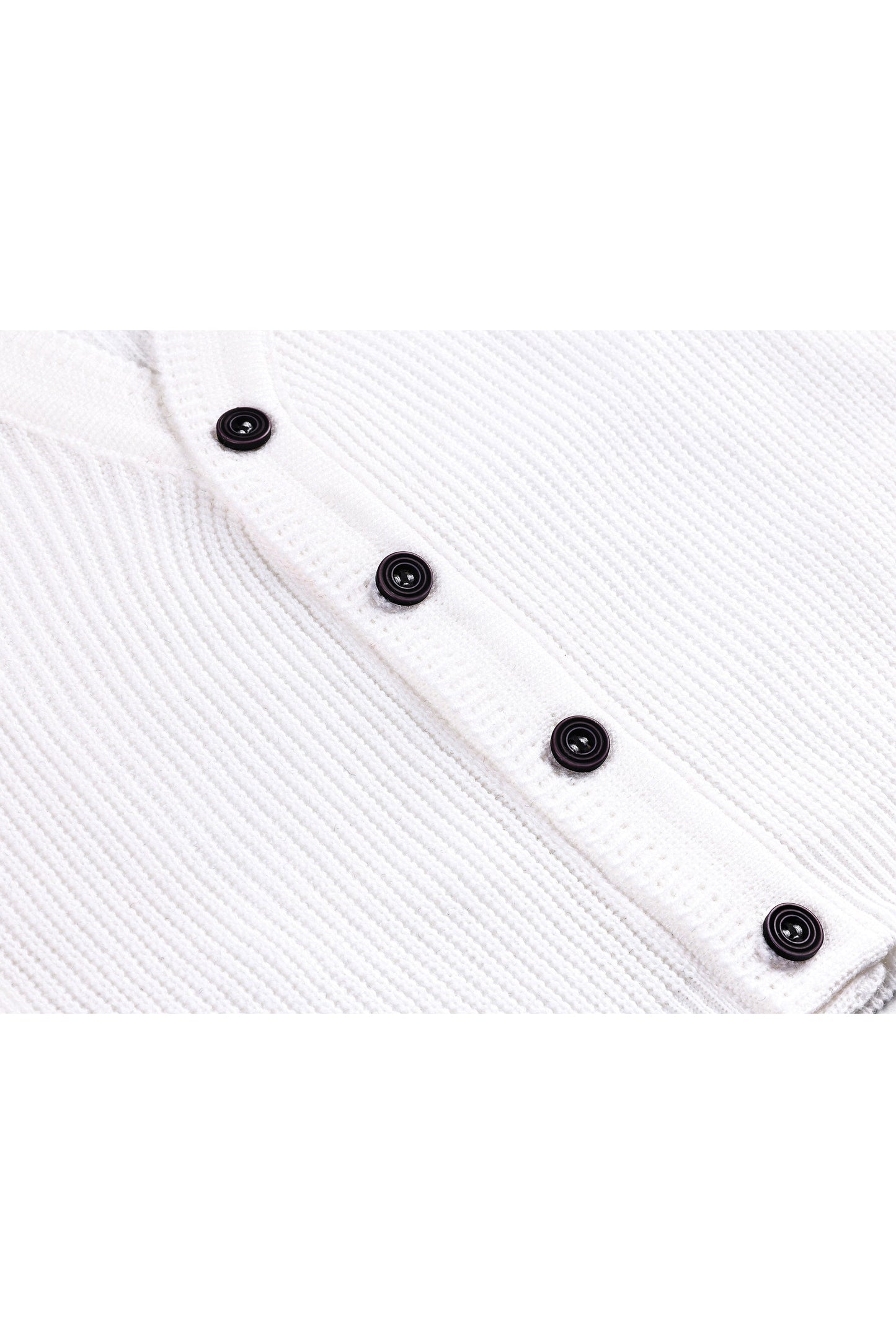 Boys' ribbed knit v-neck four buttoned cardigan; perfect for baby boy clothes & christmas gift ideas