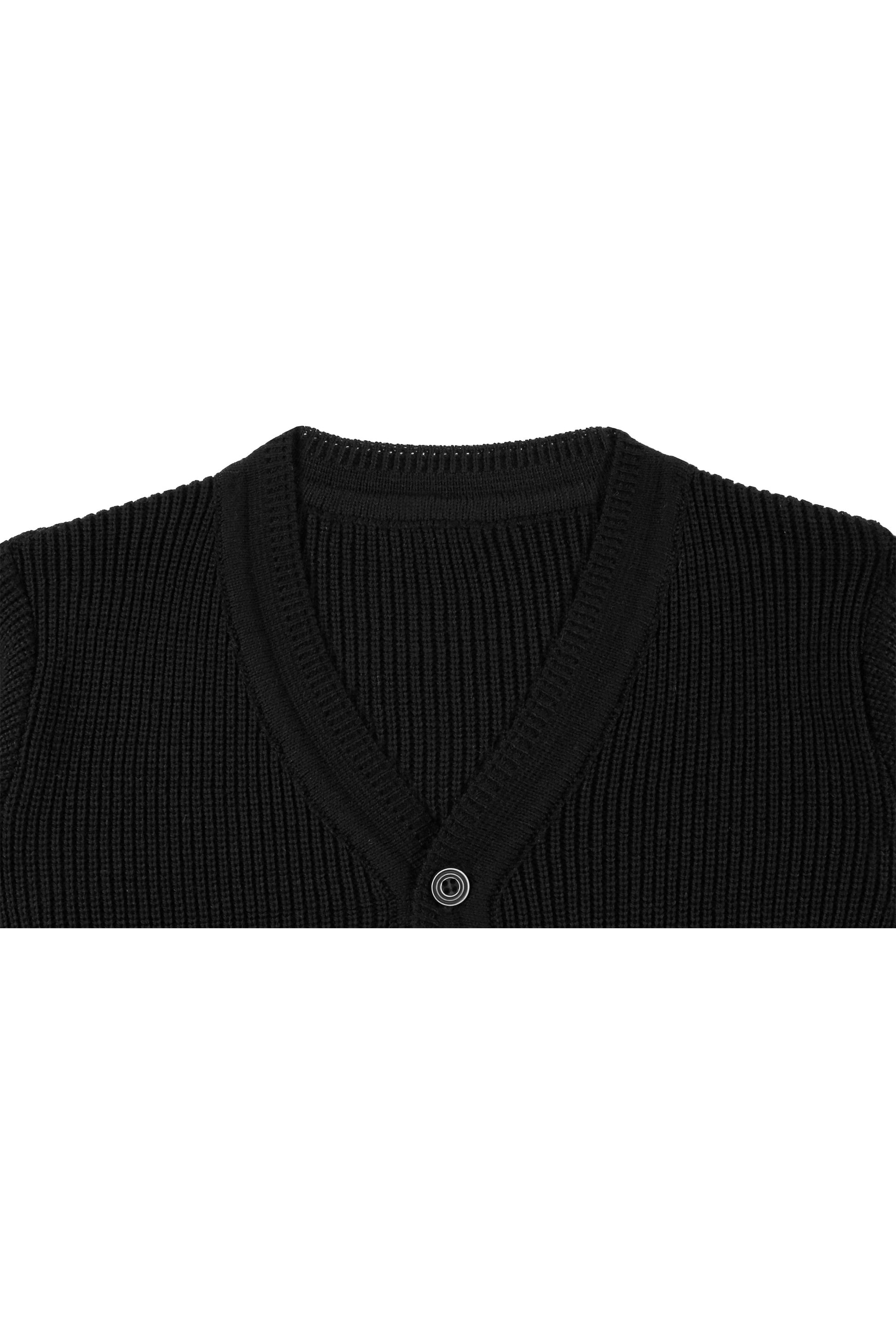 Boys' ribbed knit v-neck four buttoned cardigan; perfect for baby boy clothes & christmas gift ideas