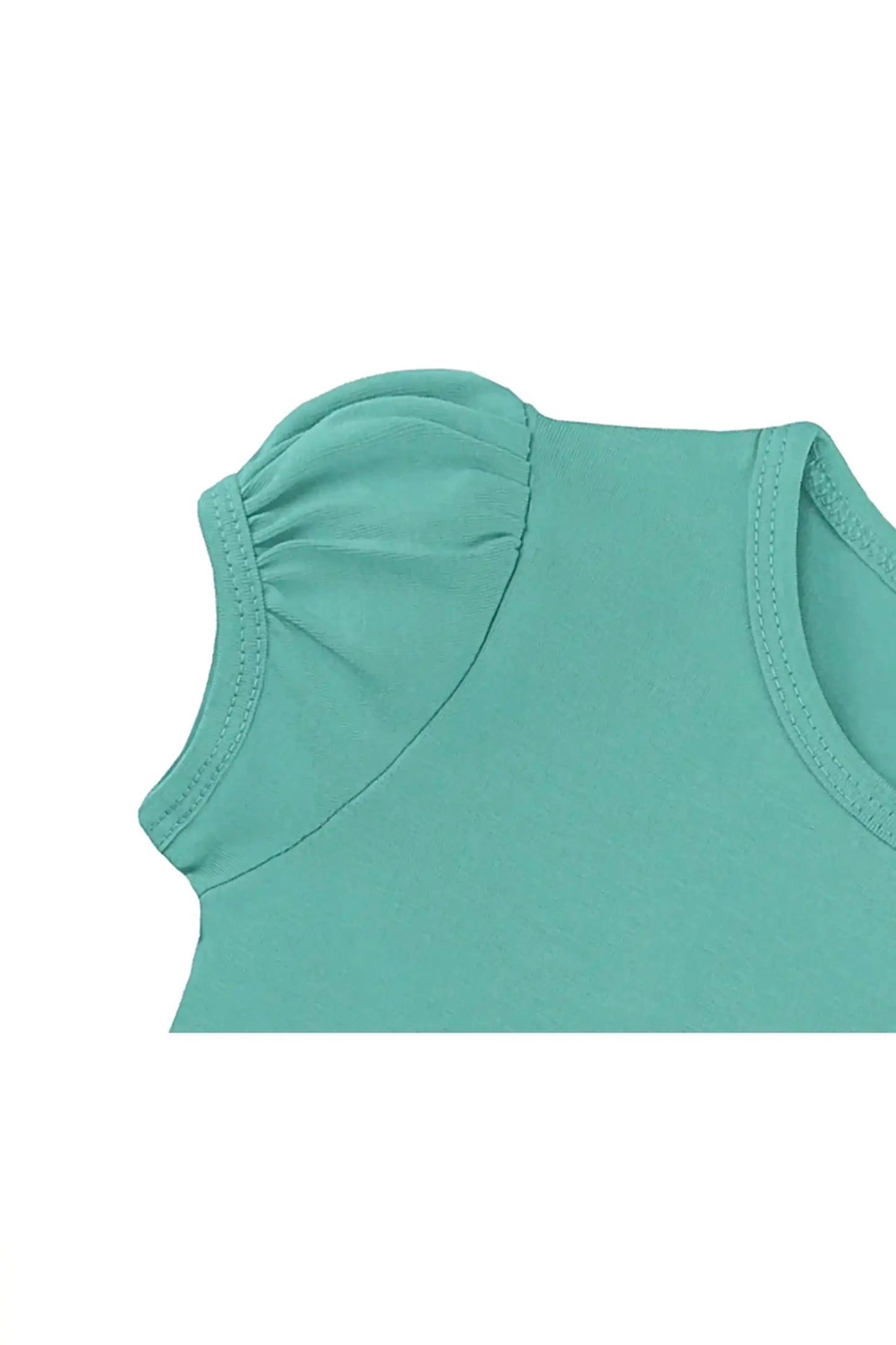 Baby Girls' Basic T-Shirt Short Sleeve Crewneck Tee