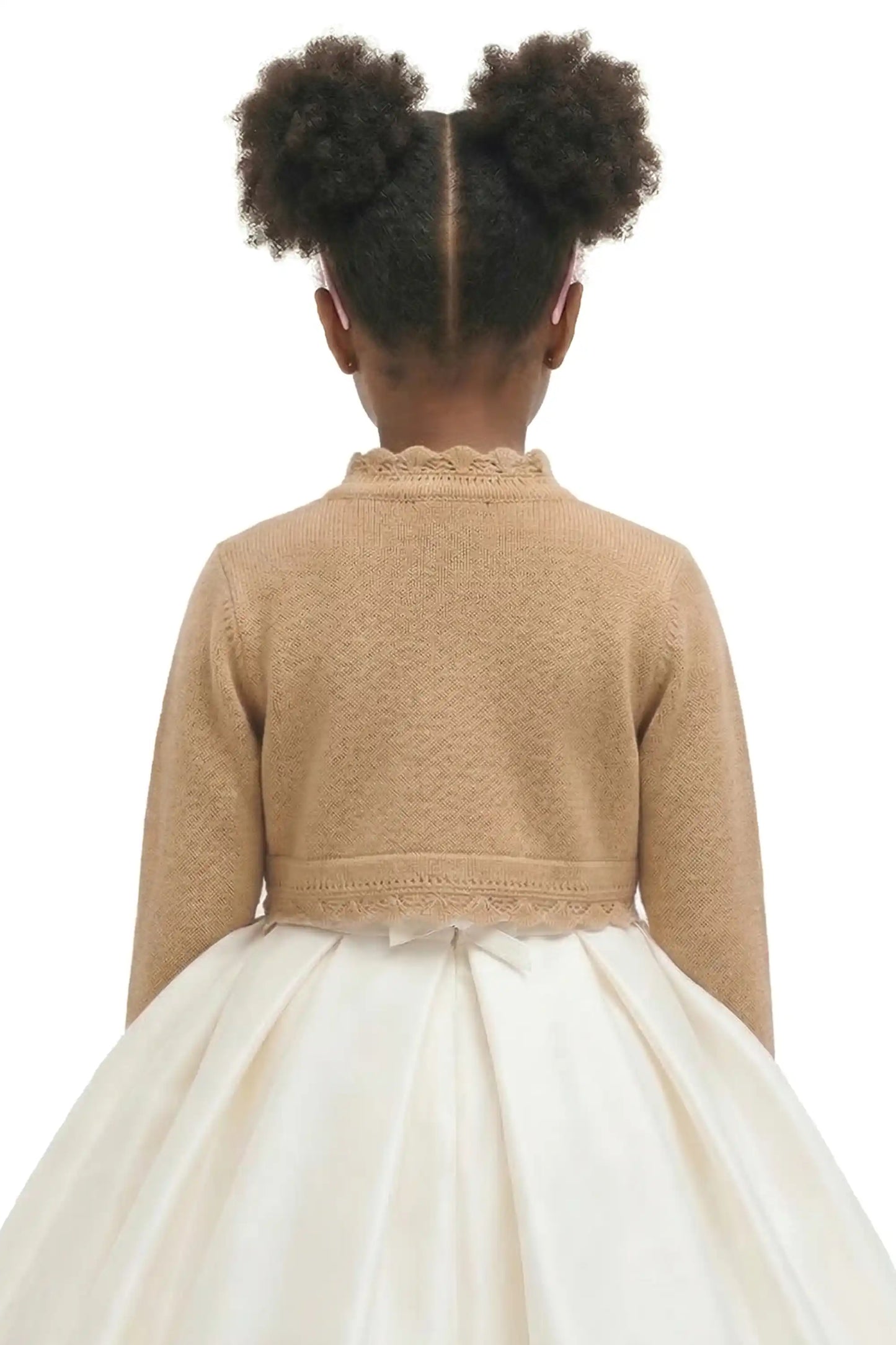 Baby Knit Button Detailed Bolero Cardigan