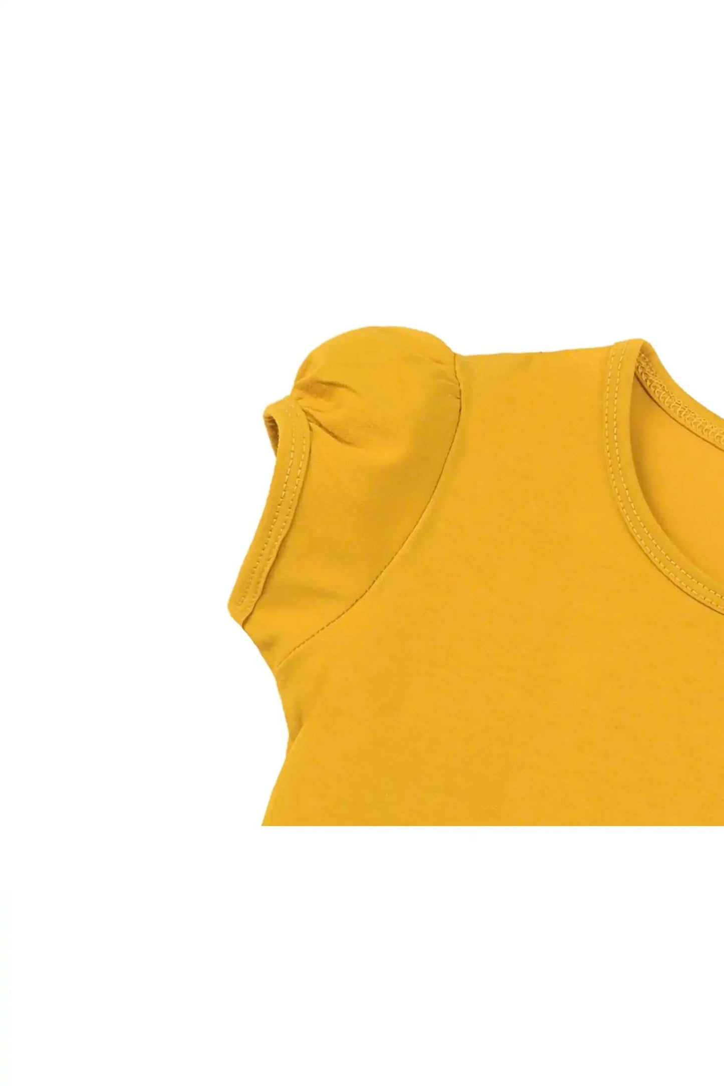 Baby Girls' Basic T-Shirt Short Sleeve Crewneck Tee
