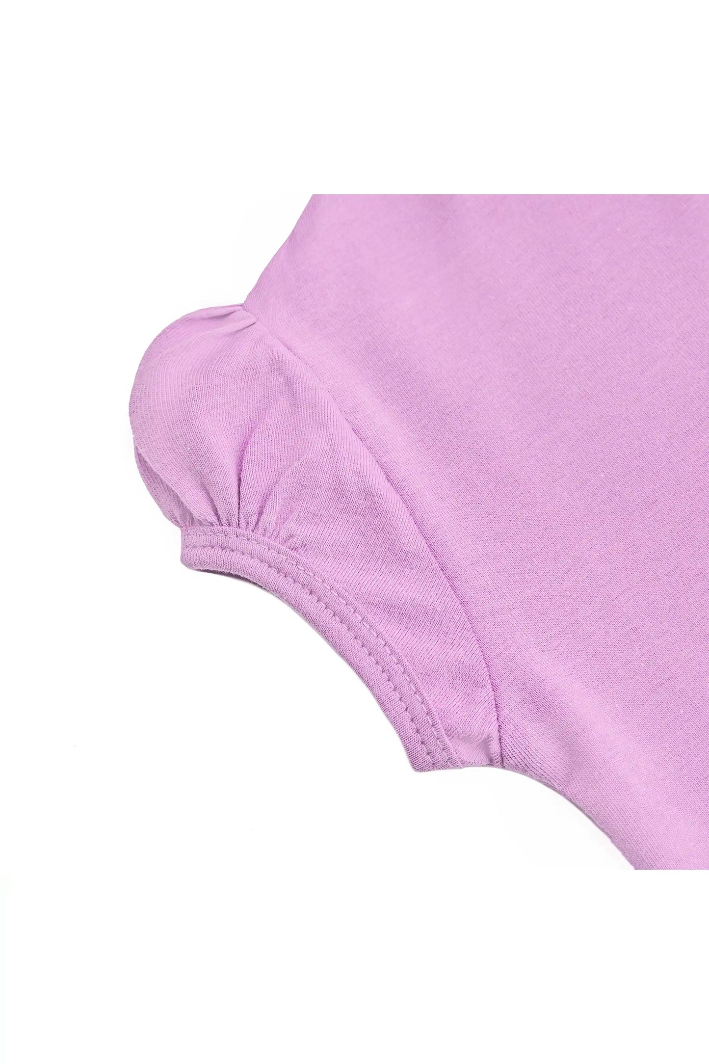 Baby Girls' Basic T-Shirt Short Sleeve Crewneck Tee