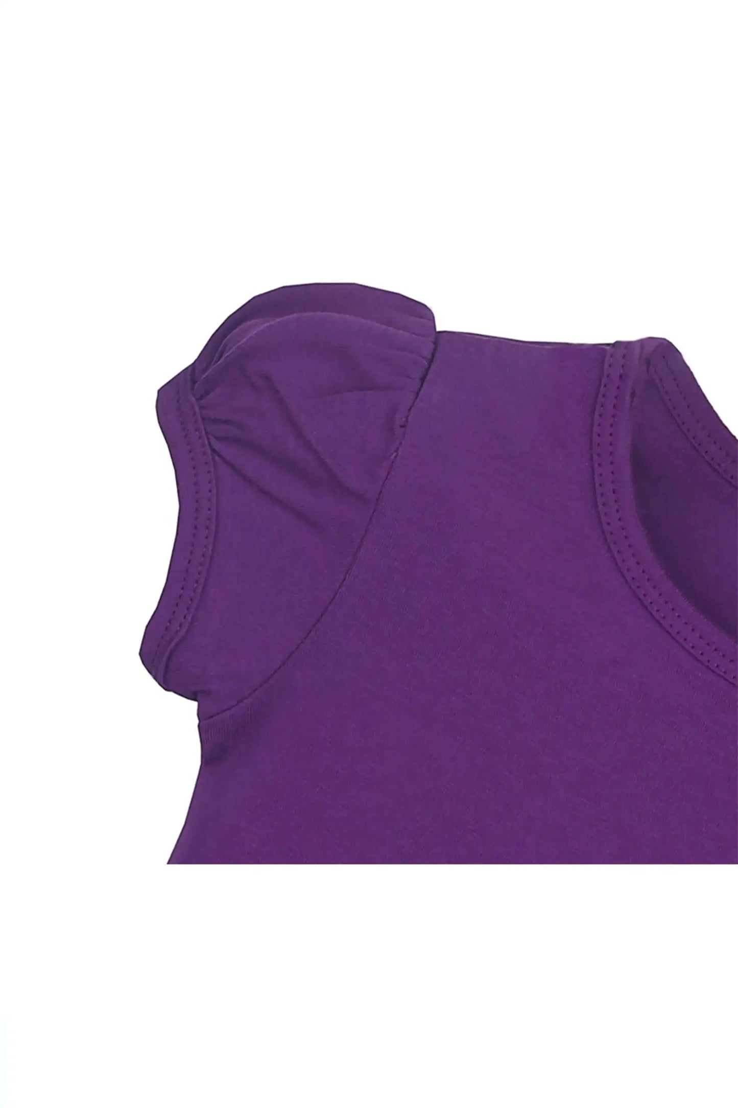 Baby Girls' Basic T-Shirt Short Sleeve Crewneck Tee