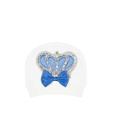 Regal and Handsome: 5-Piece Layette Gift Set with Jeweled Crown Tuxedo for Baby Boys (0-3 Months)