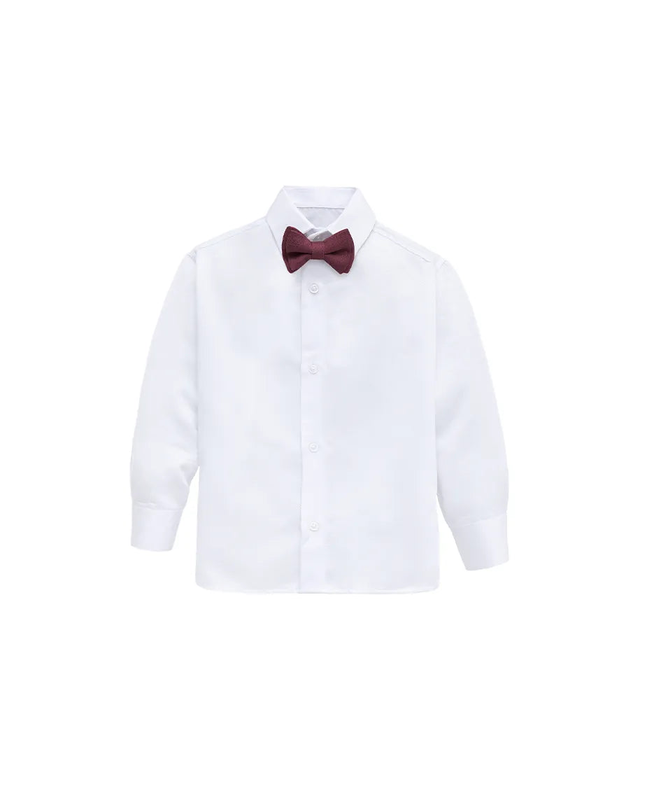 Boys Formal Slim Fit 4 Piece Pant Set