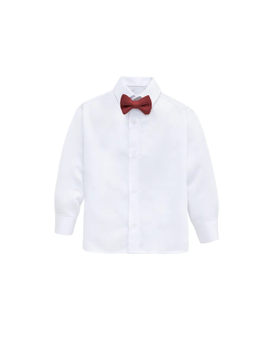 Boys Formal Slim Fit 4 Piece Pant Set