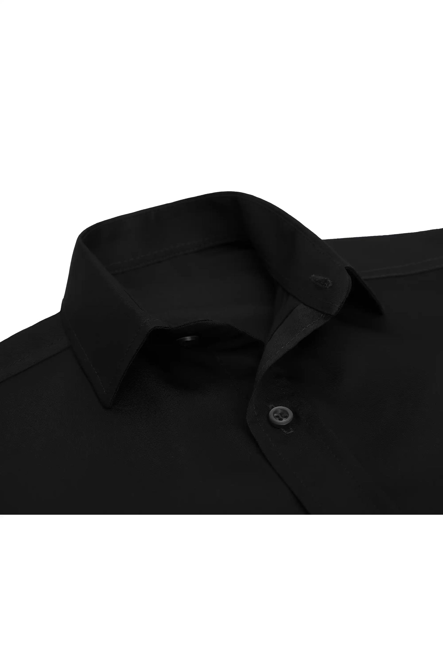 Boys Classic Short Sleeve Button Down Casual Solid Dress Shirt