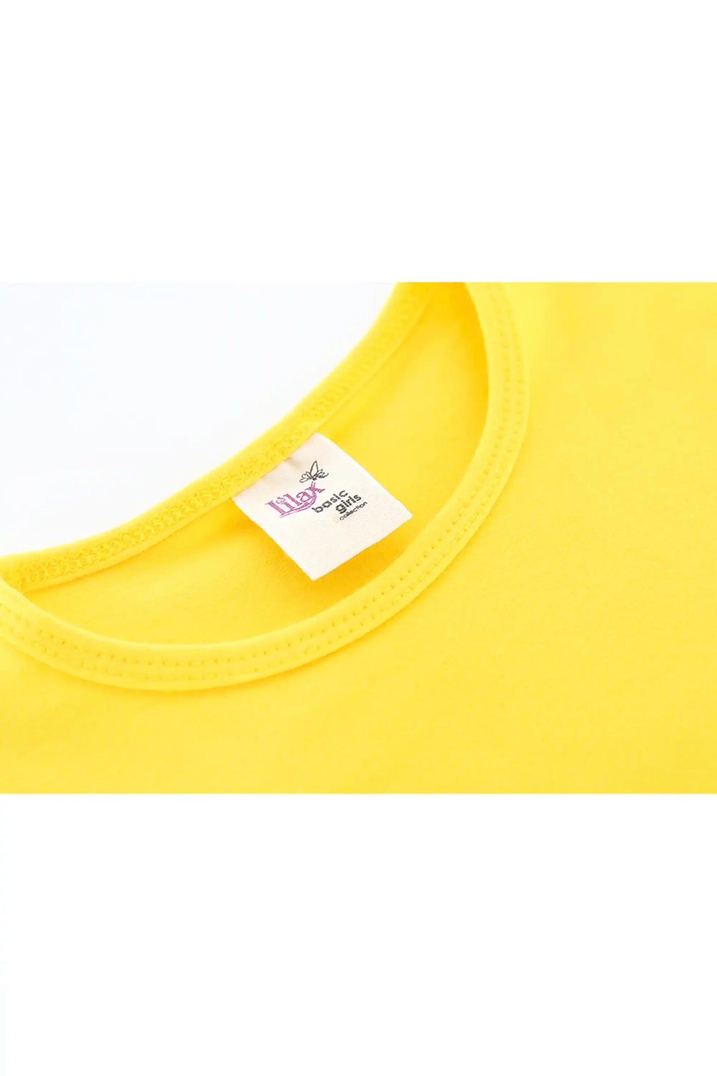 Baby Girls' Basic T-Shirt Short Sleeve Crewneck Tee