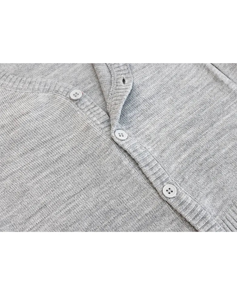 V-Neck Cardigan Sweater for Boys - Featuring Button Closure, Toddler to Youth