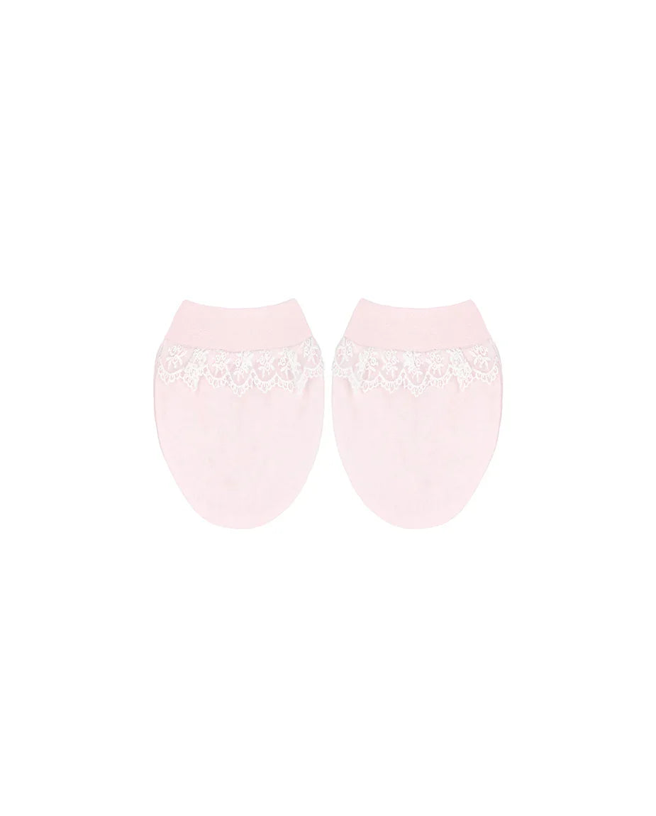 Jeweled Crown Layette Gift Set for Baby Girls: 3 Pieces