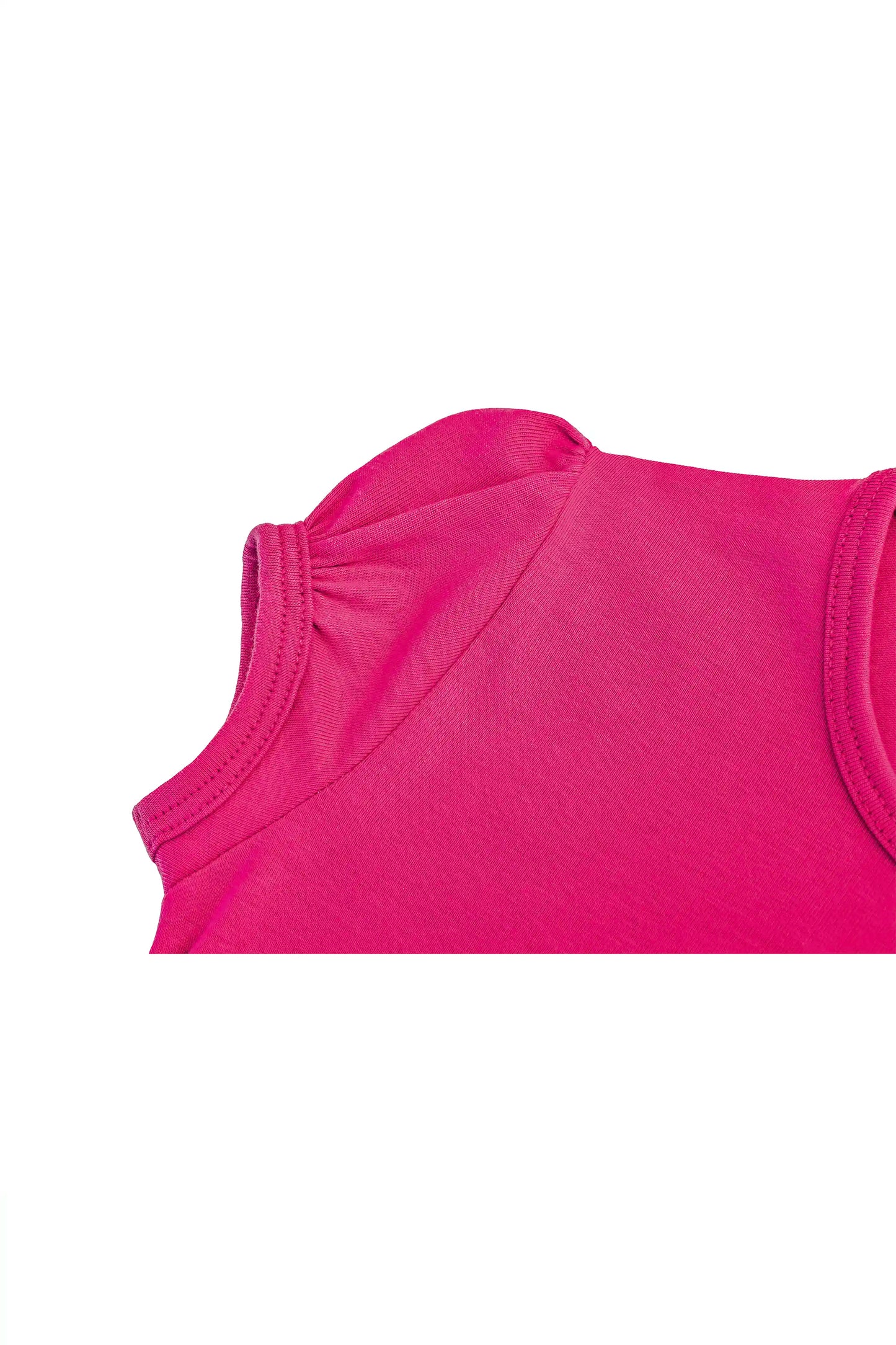 Baby Girls' Basic T-Shirt Short Sleeve Crewneck Tee