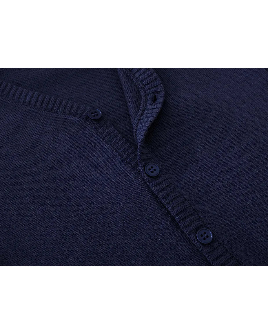 V-Neck Cardigan Sweater for Boys - Featuring Button Closure, Toddler to Youth
