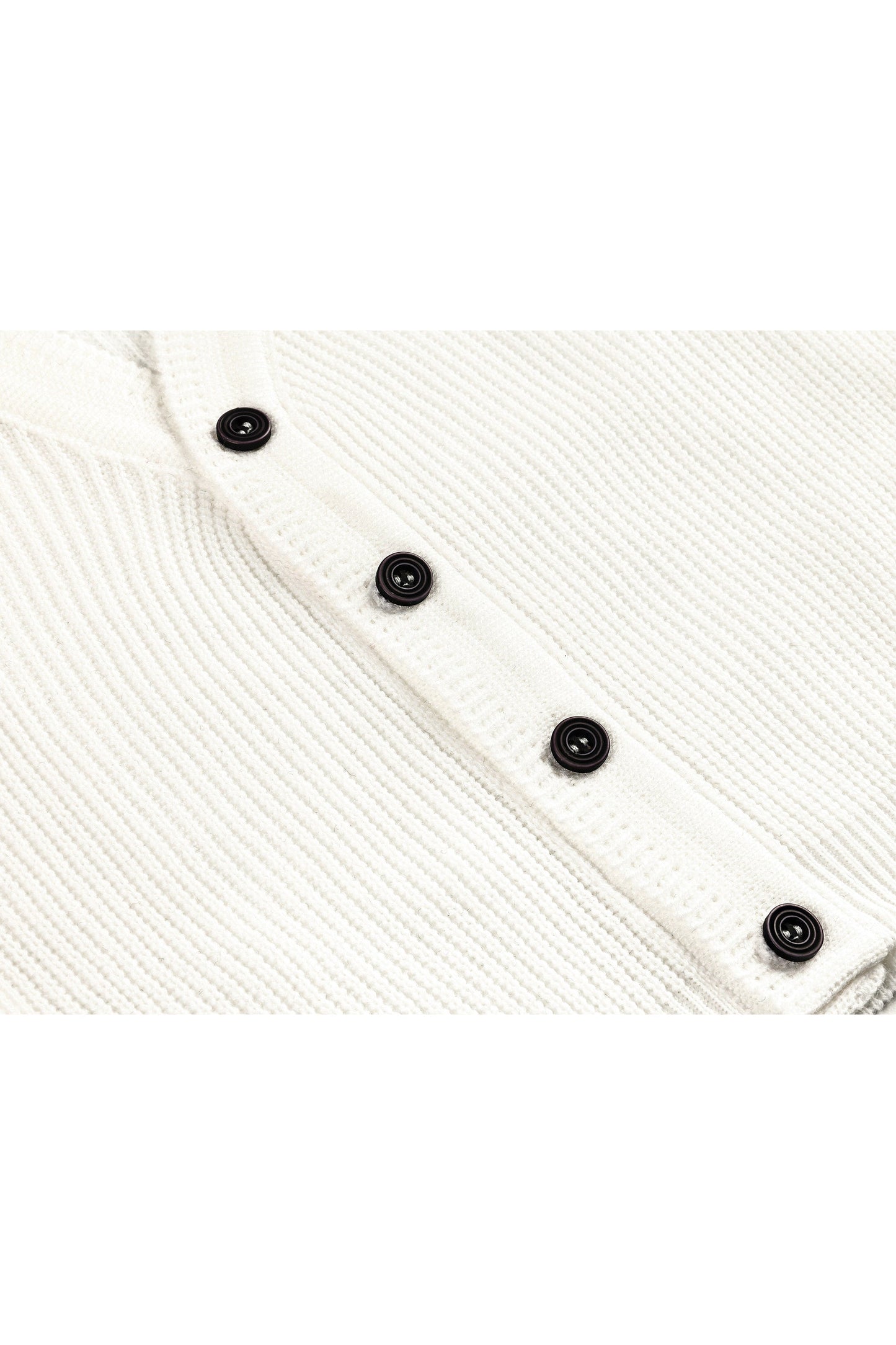 Boys' ribbed knit v-neck four buttoned cardigan; perfect for baby boy clothes & christmas gift ideas