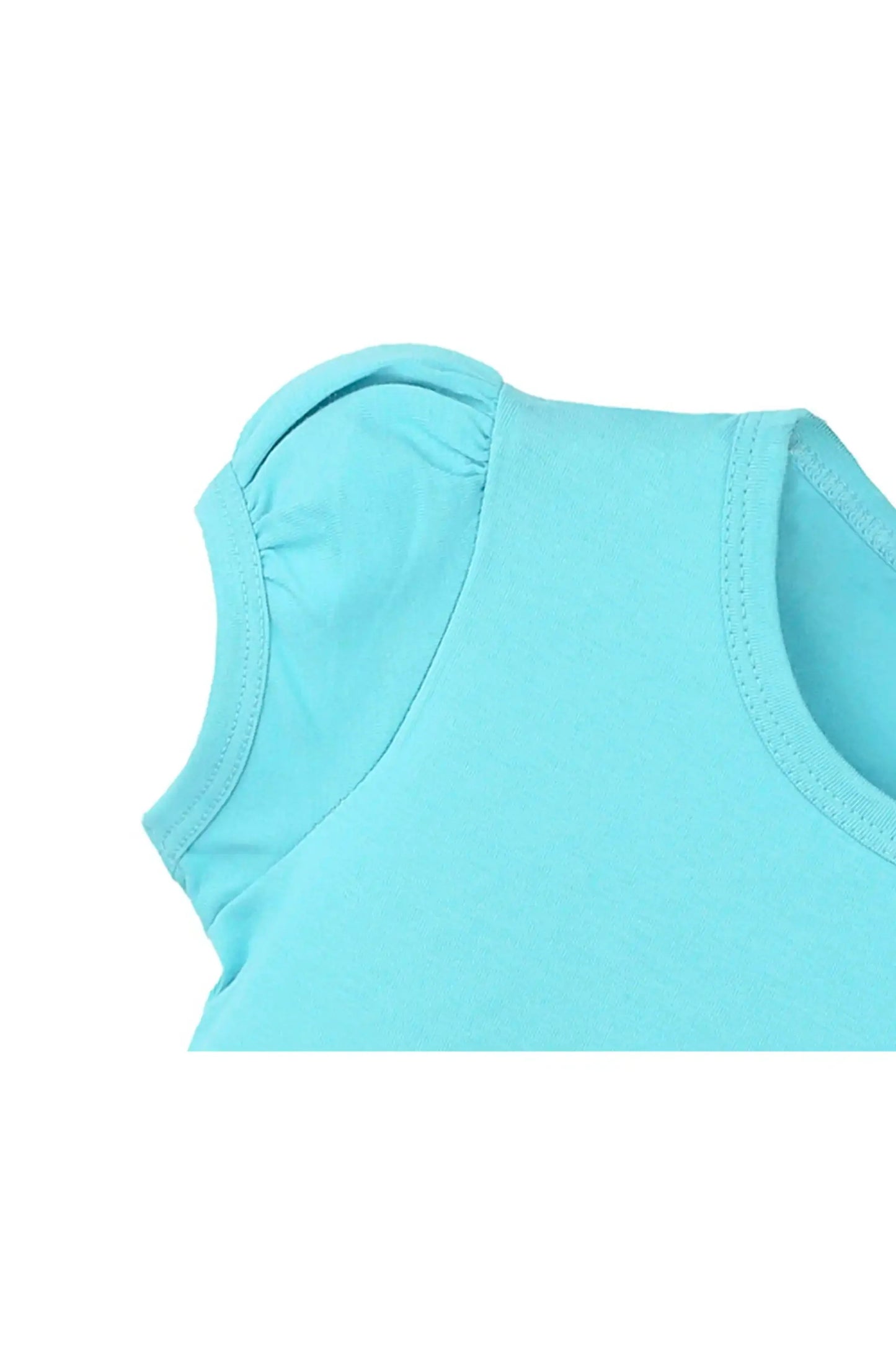 Baby Girls' Basic T-Shirt Short Sleeve Crewneck Tee