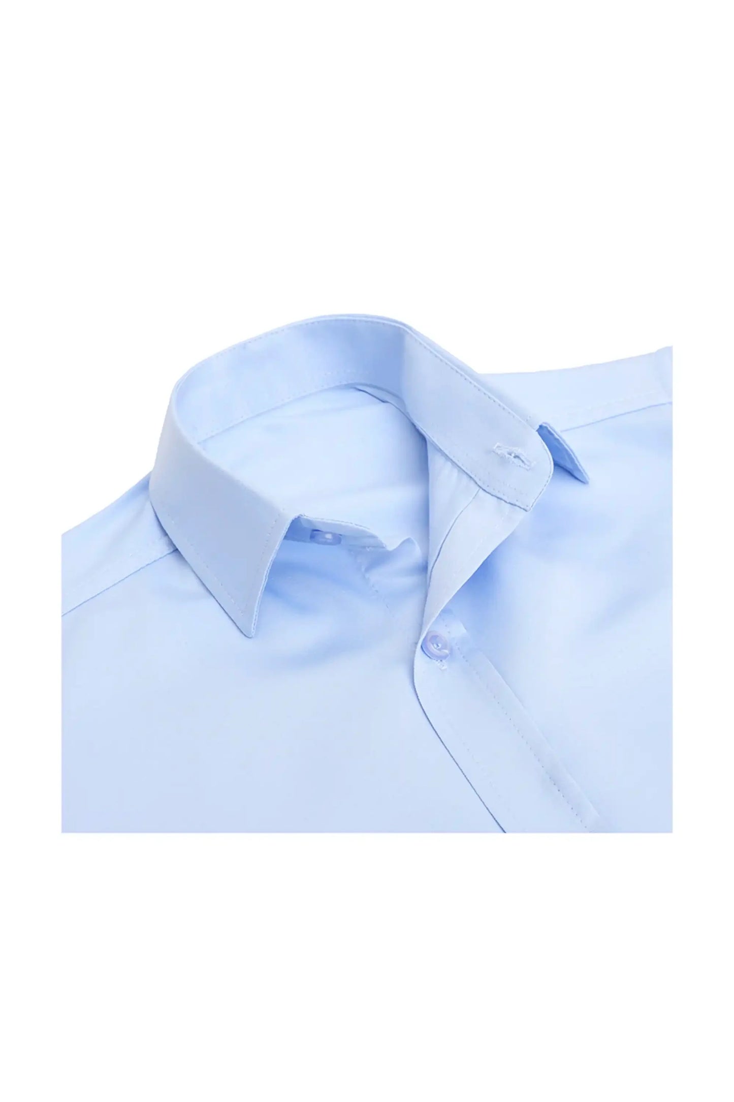 Boys' Button Down Shirt Solid Long Sleeve Dress Shirt