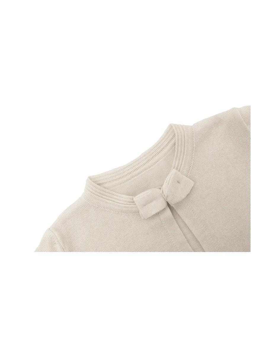 Baby Girls' Long Sleeve Bowknot Closure Bolero Cardigan