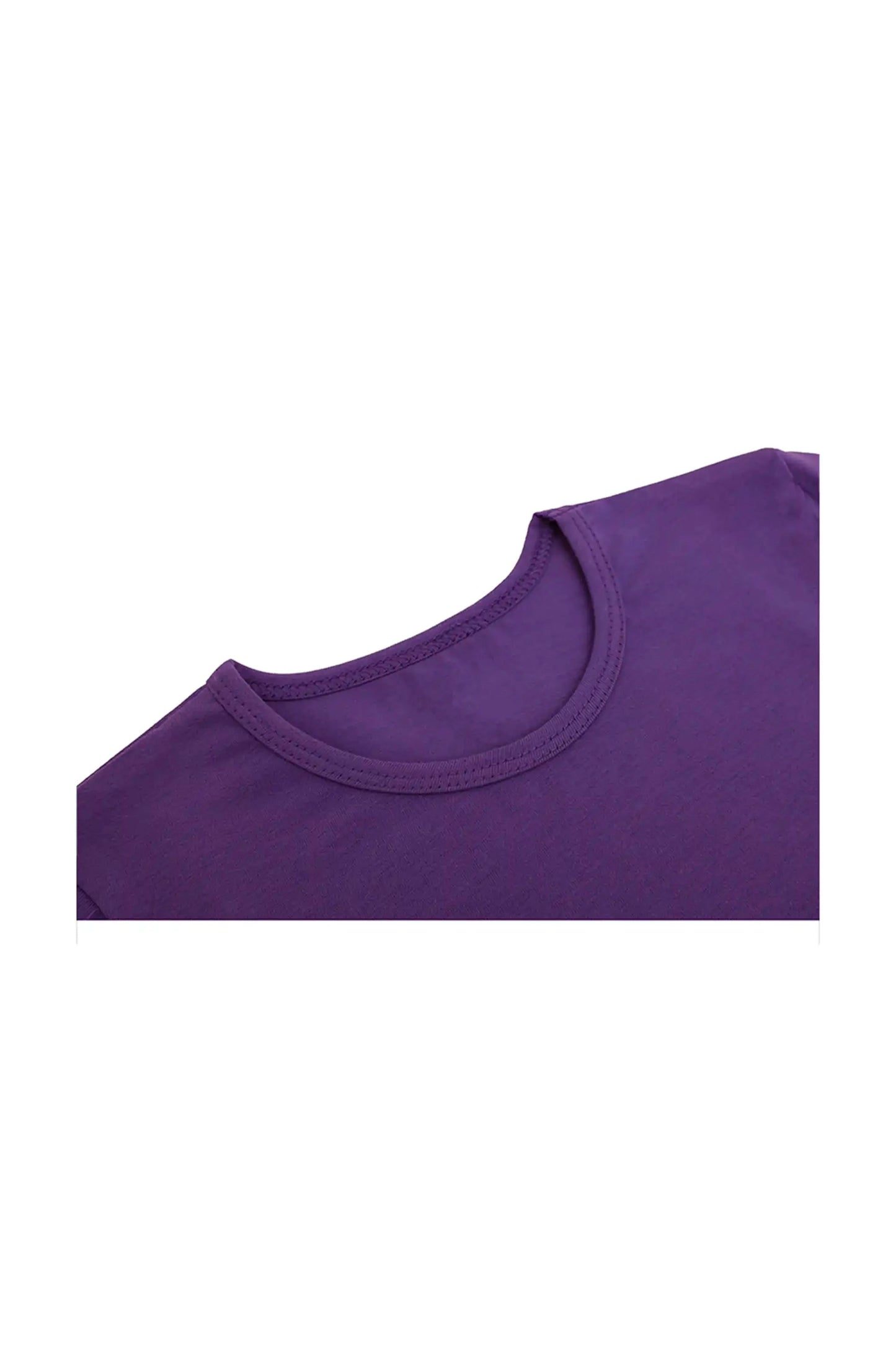 Girls Short Sleeve Crewneck Crop Top Tee