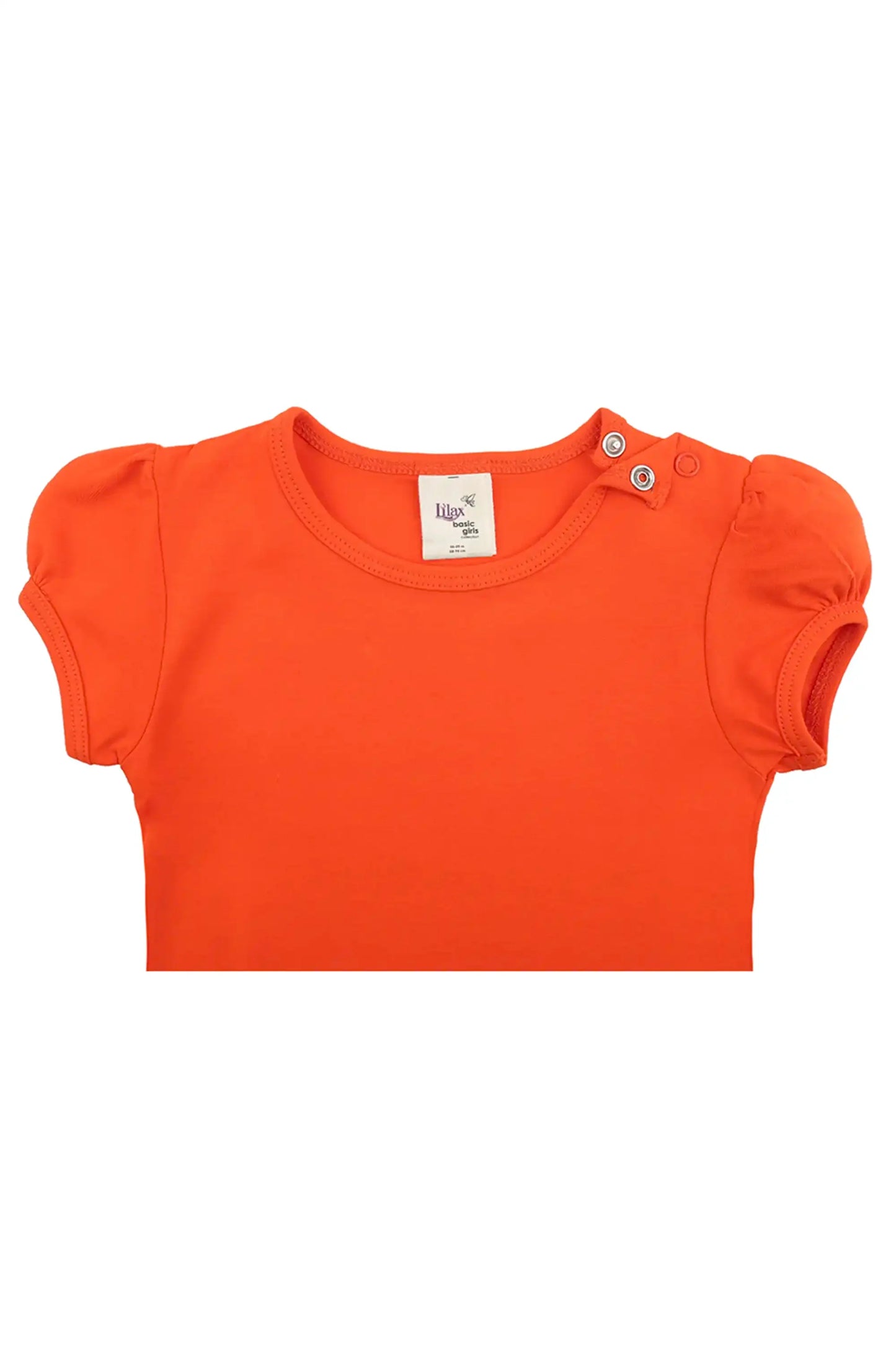 Baby Girls' Basic T-Shirt Short Sleeve Crewneck Tee